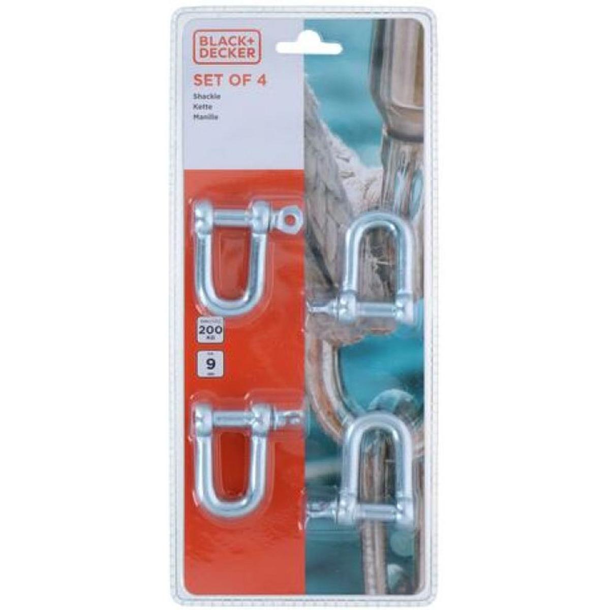 Kabliukas 4 Vnt. Black + Decker