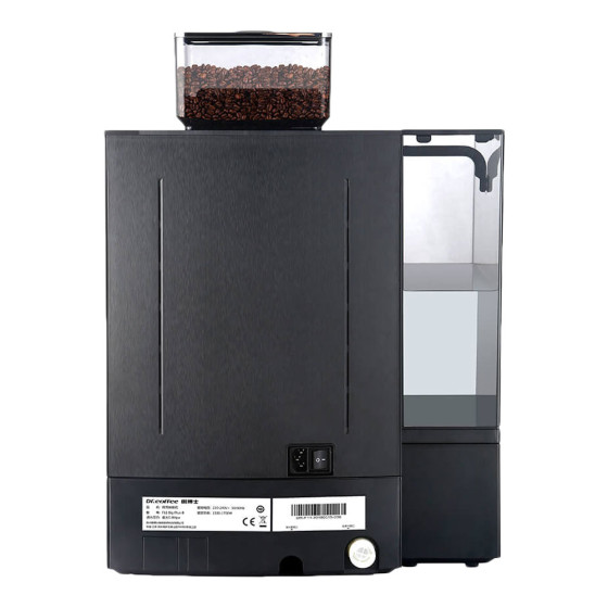 Dr. Coffee F11 Big Plus Pro automatinis kavos aparatas - sidabrinis