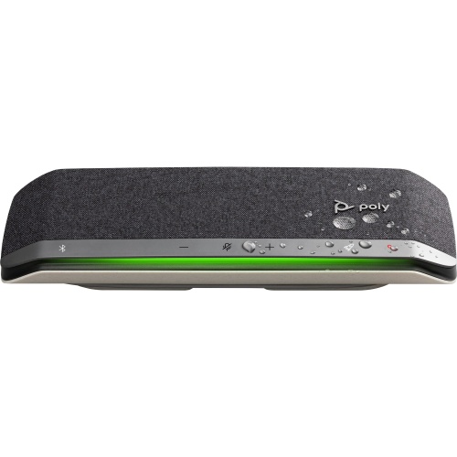 Poly Sync 40 MS Teams Belaidis Konferencinis garsiakalbis, Bluetooth, USB-A/USB-C, Silver