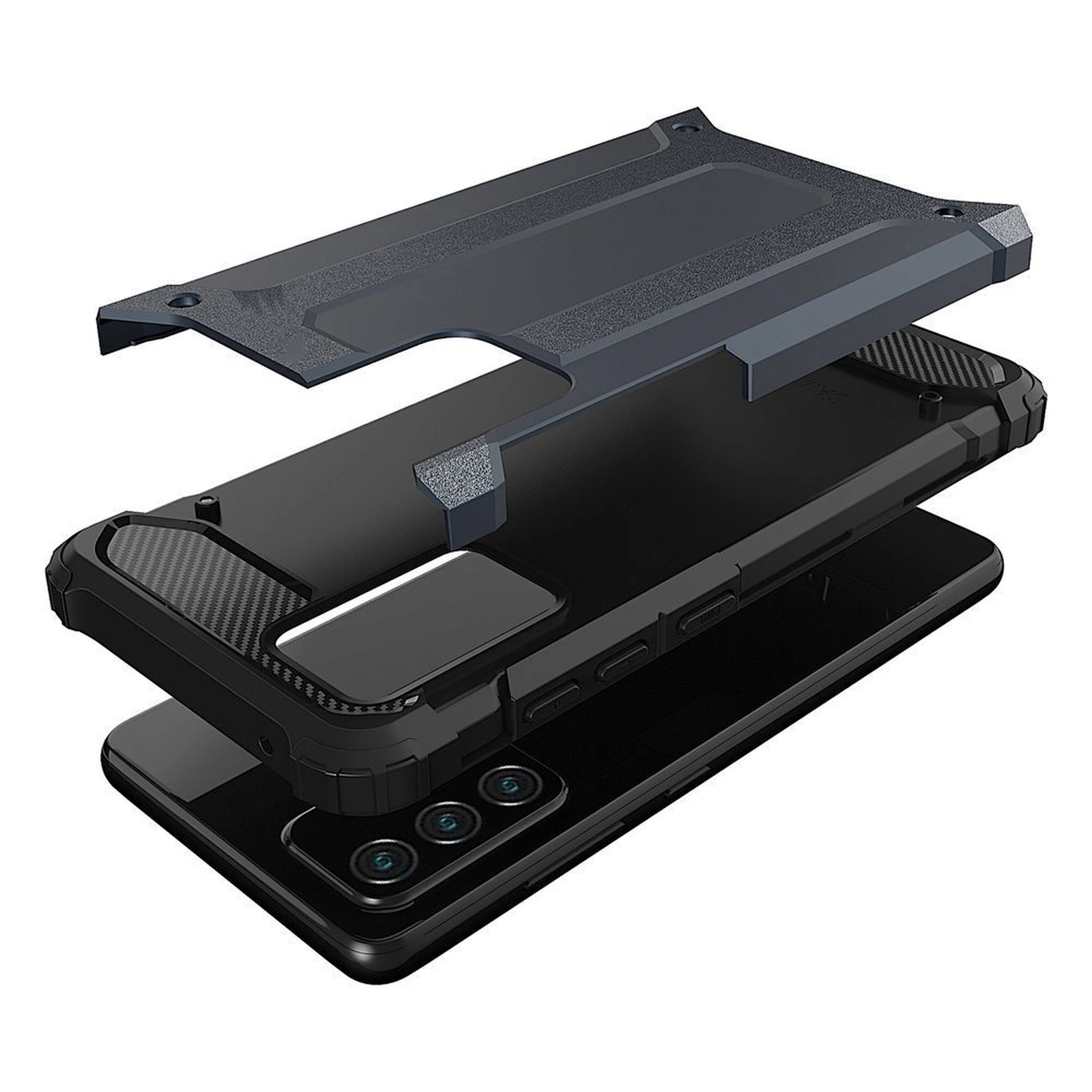 šarvuotas Hibridinis Dėklas "samsung Galaxy A26 Hybrid Armor" - Mėlynas