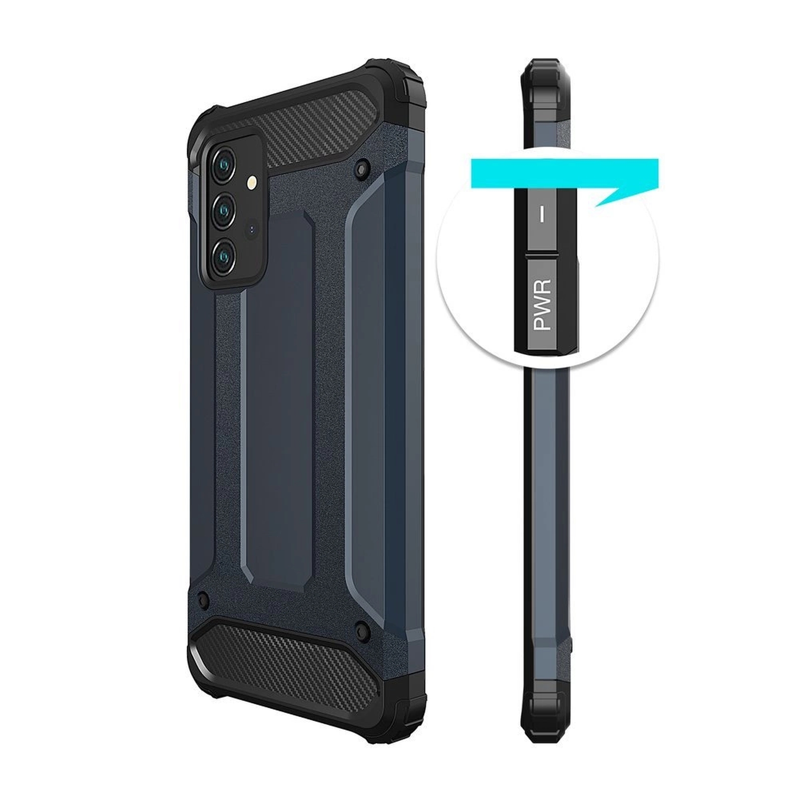 šarvuotas Hibridinis Dėklas "samsung Galaxy A26 Hybrid Armor" - Mėlynas