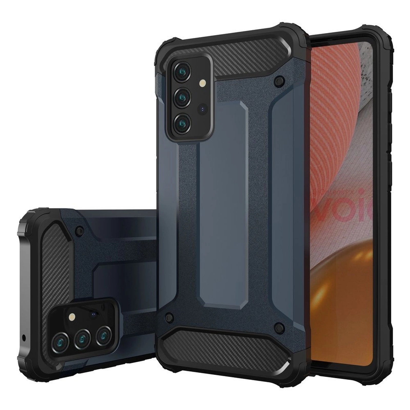 šarvuotas Hibridinis Dėklas "samsung Galaxy A26 Hybrid Armor" - Mėlynas