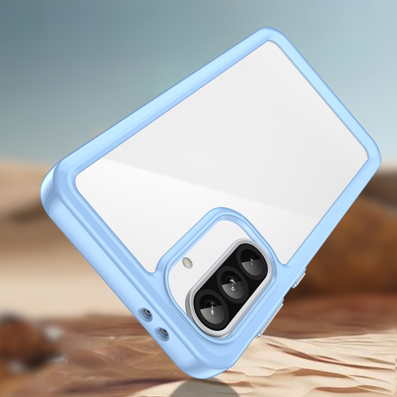 Dėklas Su Lanksčiu Rėmeliu, Skirtas "samsung Galaxy A26 Outer Space Case" - Mėlynas