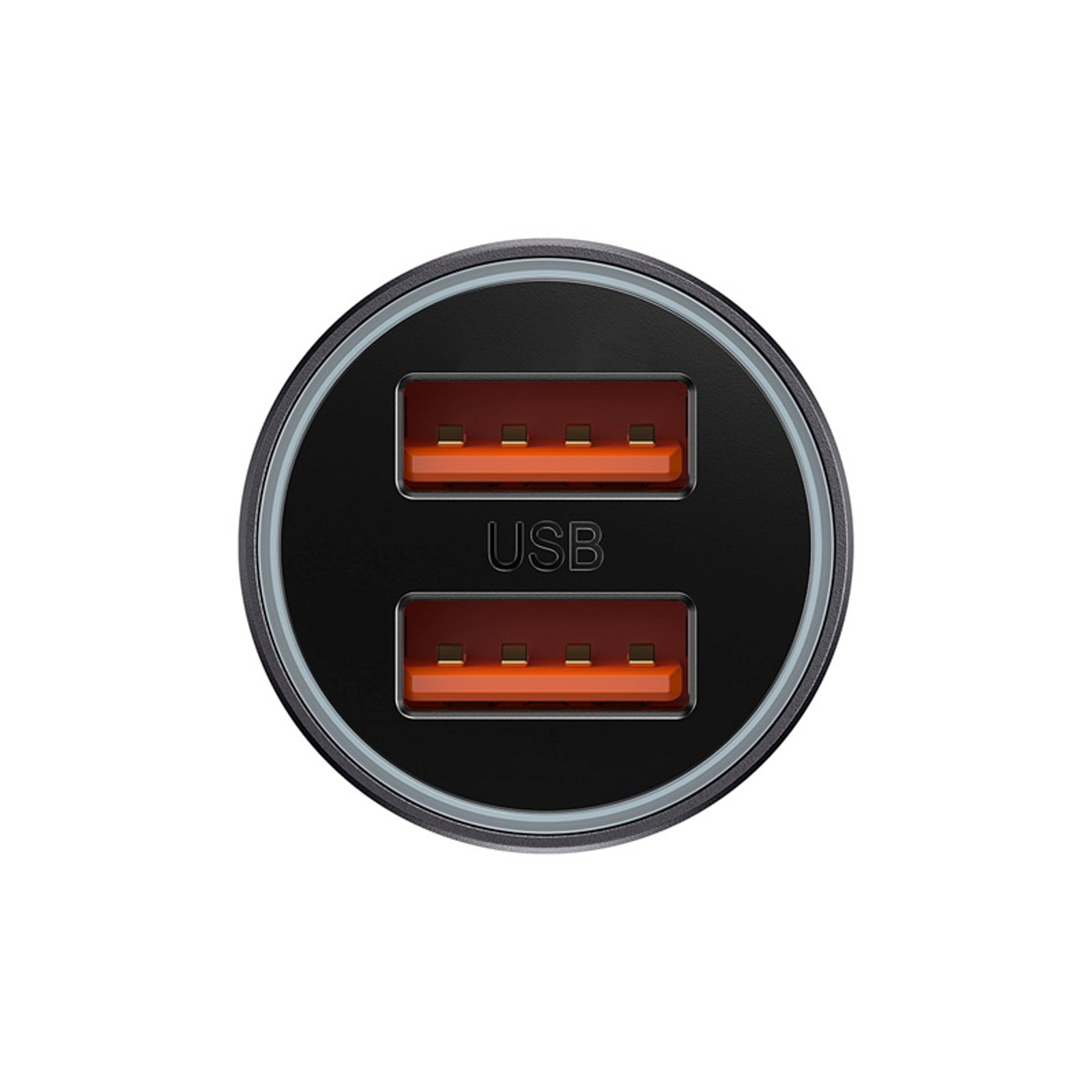 Automobilinis įkroviklis 2x Usb-a 60w - Tamsiai Pilkas