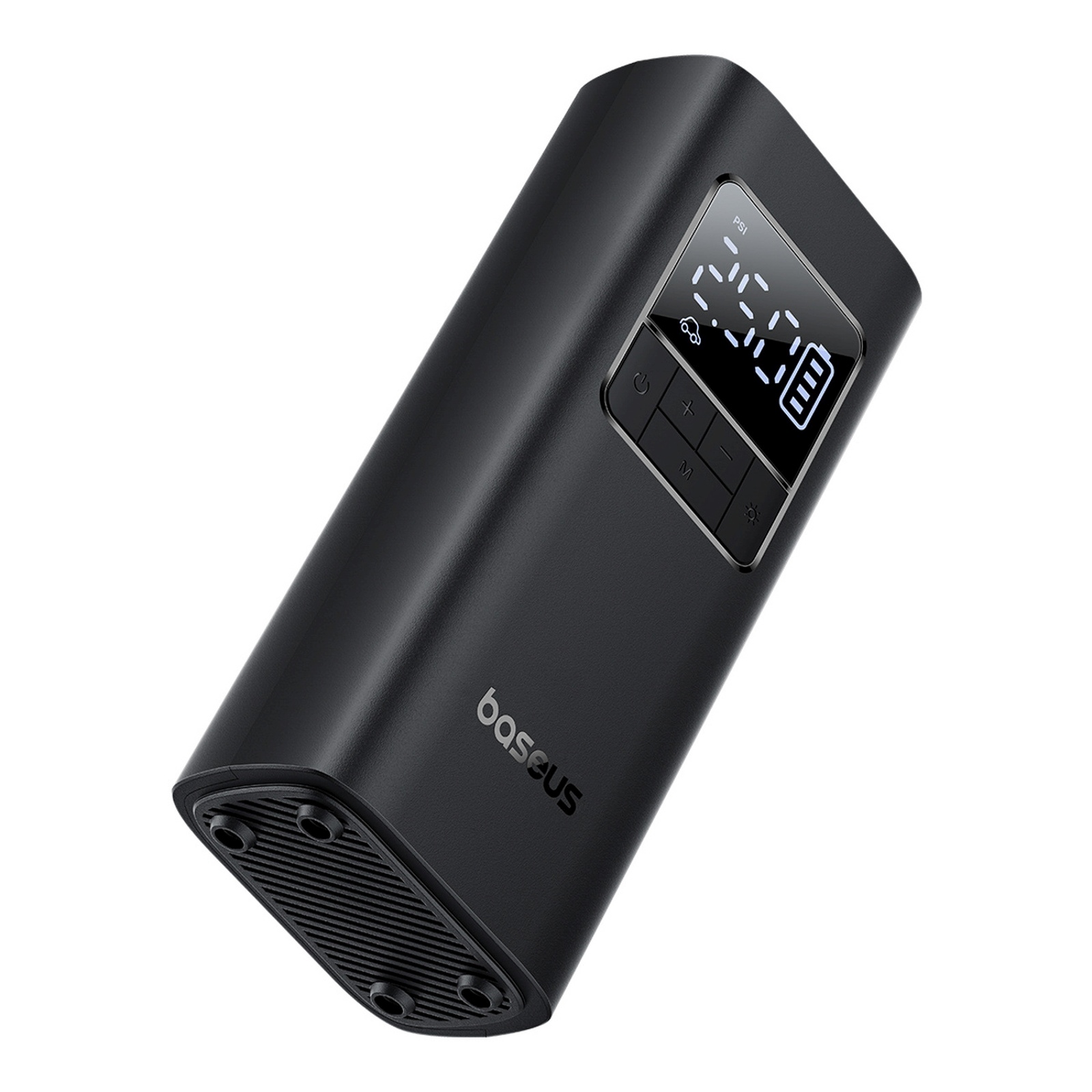 Akumuliatorinis Kompresoriaus Ratinis Siurblys Su Ekranu 50w 4000mah - Juodas