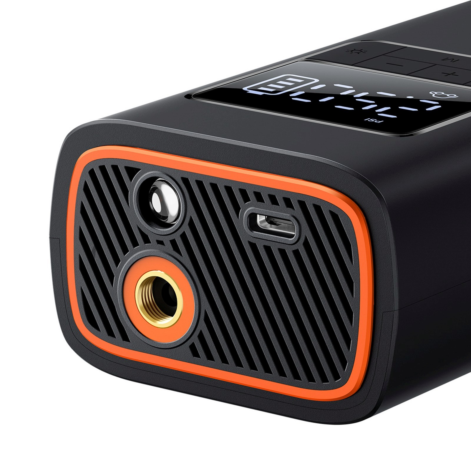 Akumuliatorinis Kompresoriaus Ratinis Siurblys Su Ekranu 50w 4000mah - Juodas