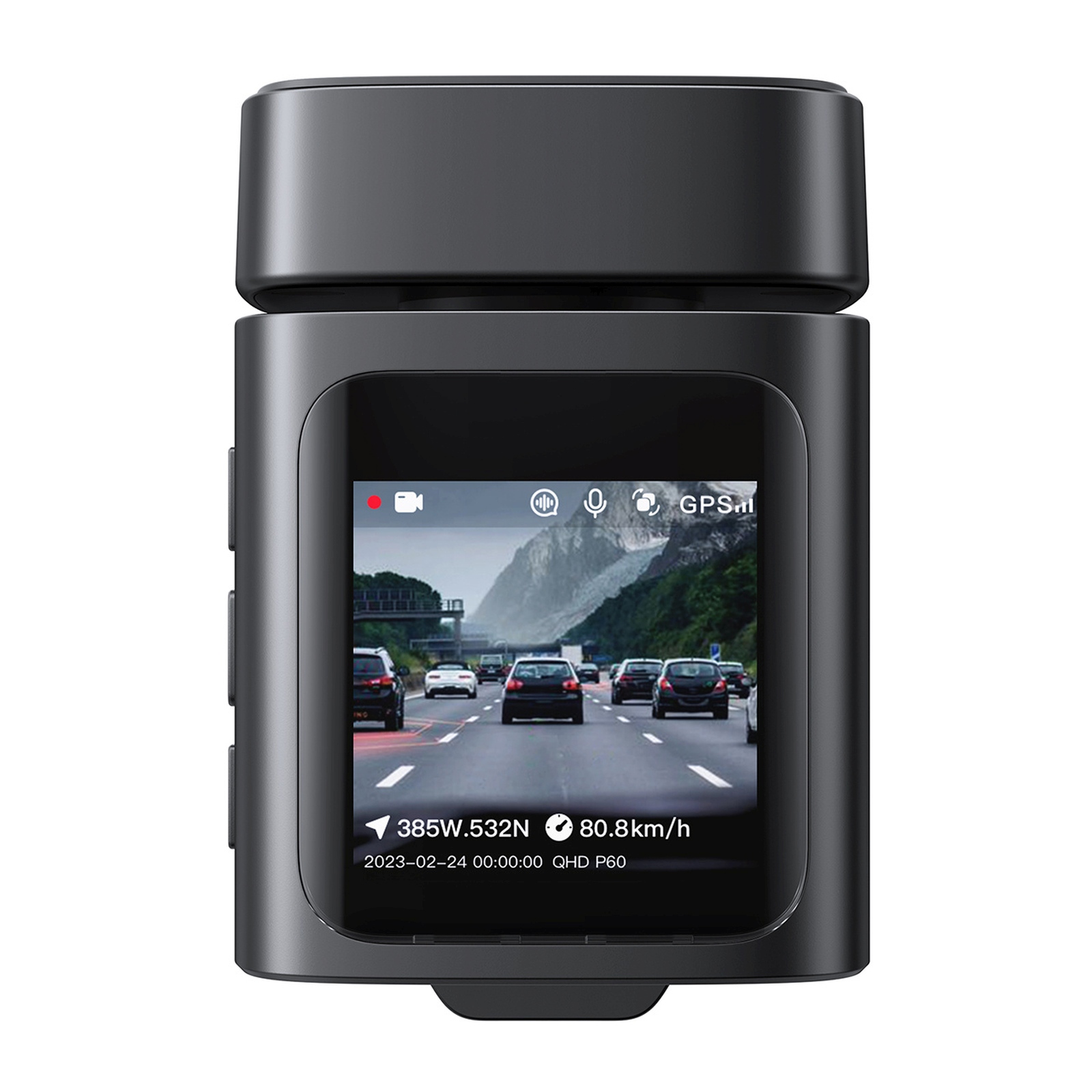 Automobilinė Vaizdo Kamera Primetrip Vd1 2k+1080p - Juoda