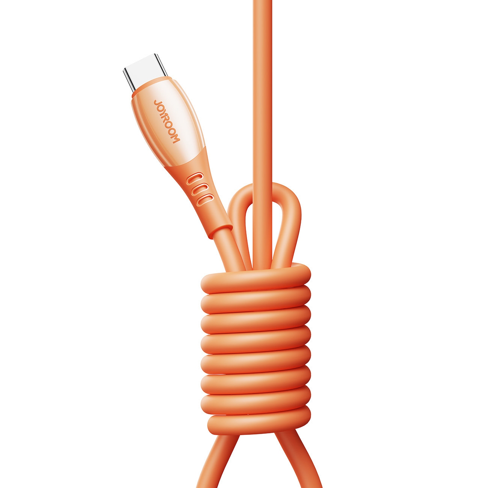 Usb-c Kabelis "vibrant Series" 60w 1,2 M - Oranžinis