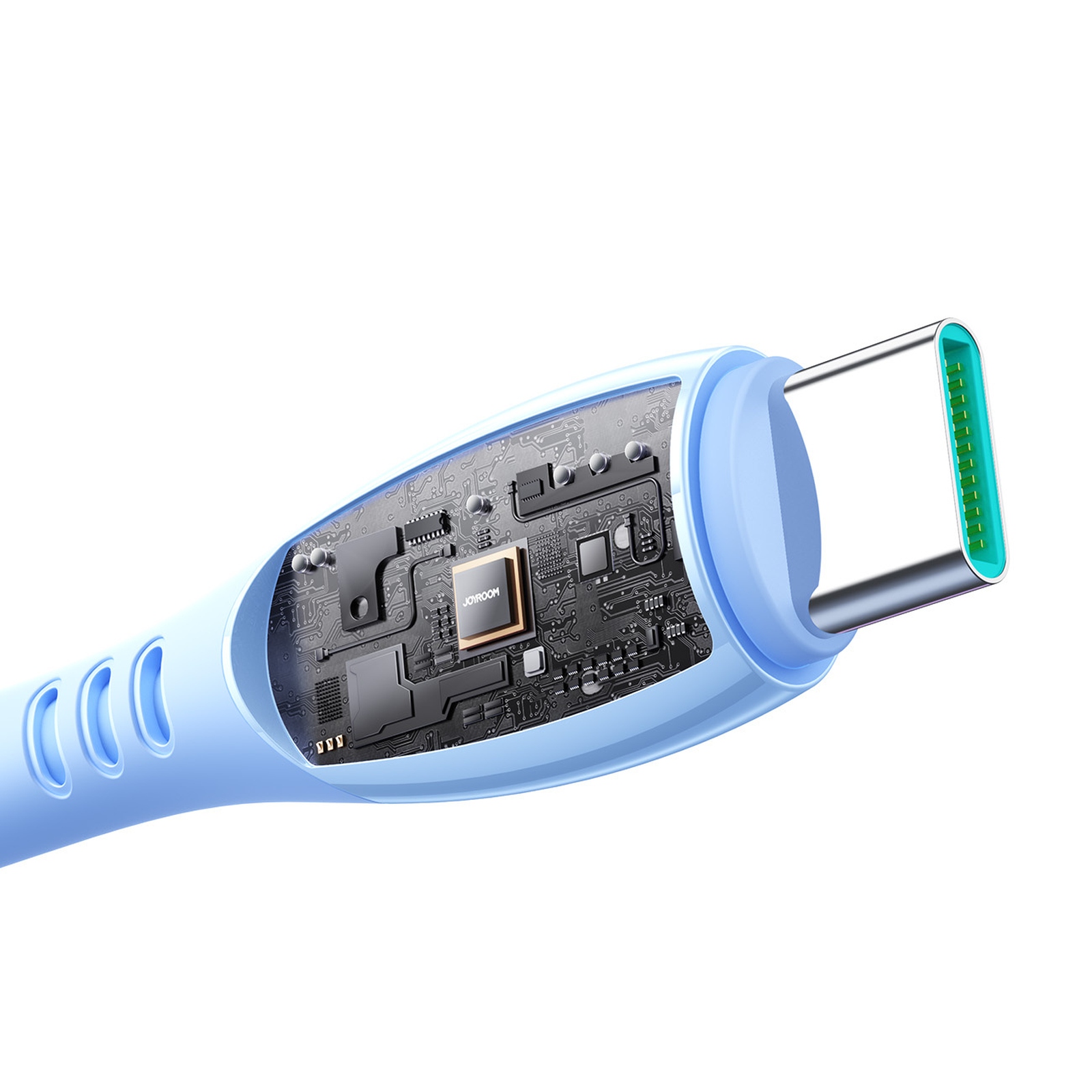 Usb-c Kabelis "vibrant Series" 60w 1,2 M - Mėlynas