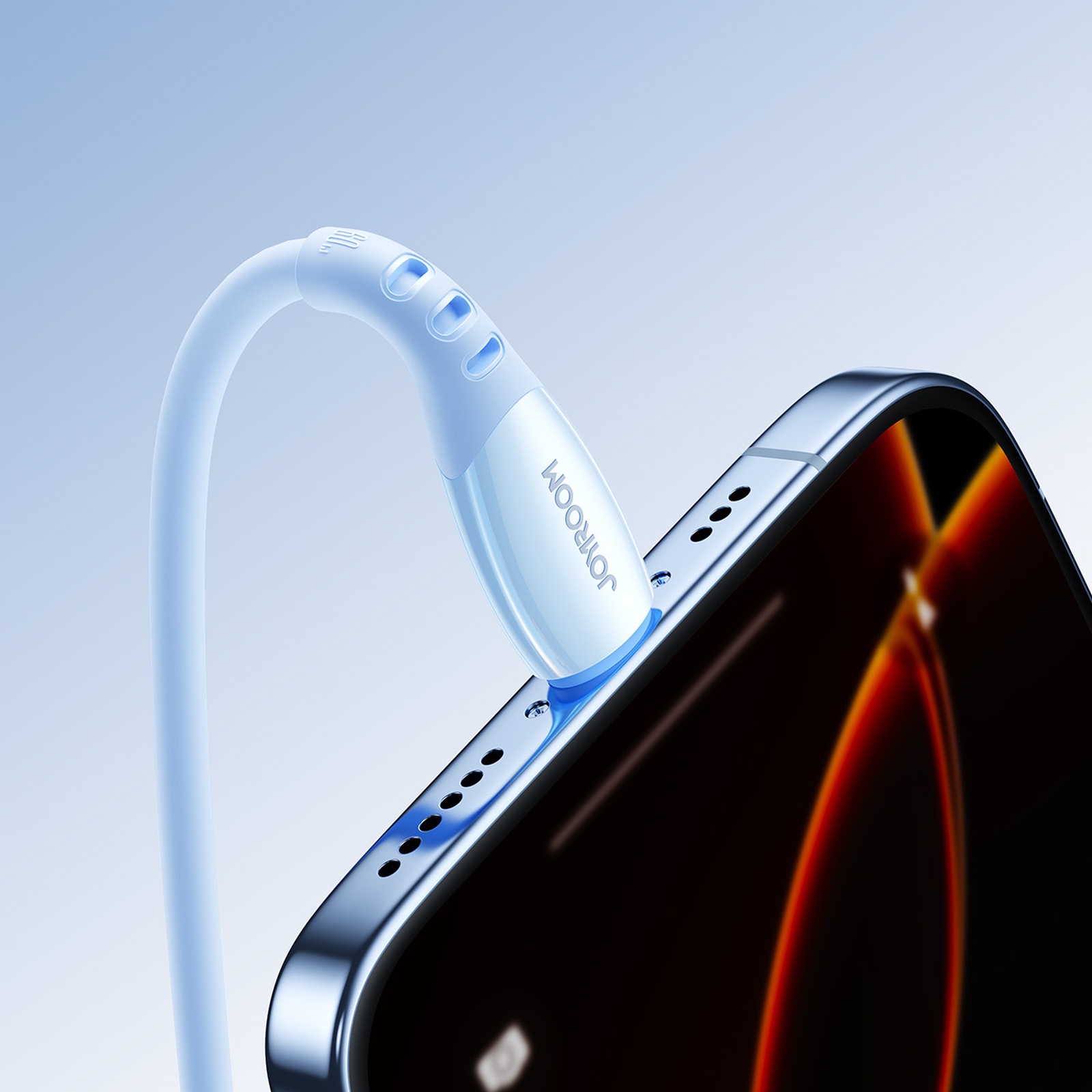 Usb-c Kabelis "vibrant Series" 60w 1,2 M - Mėlynas