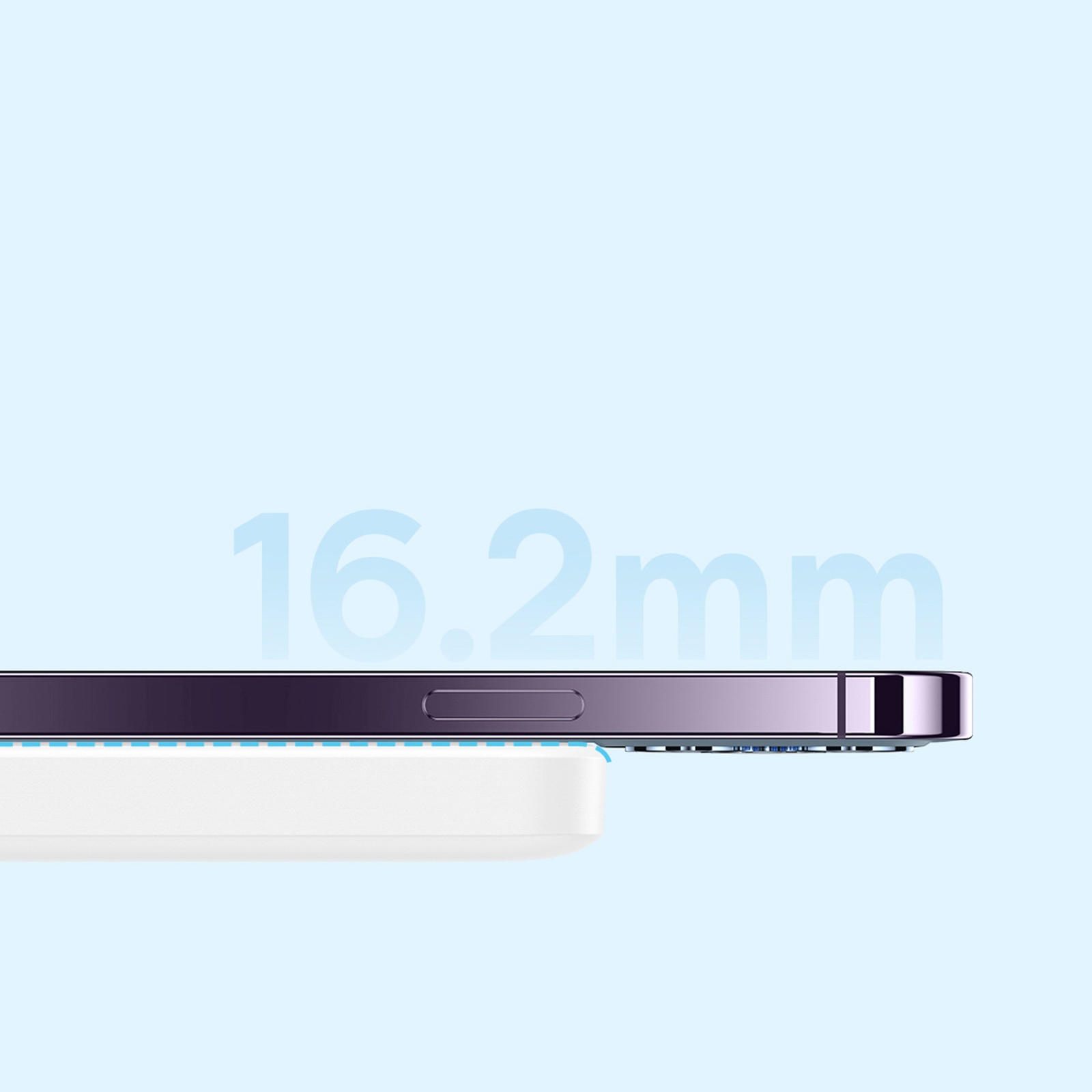 "powerbank" Magnetinis 6000 Mah 20w "airpow" Su Laidu "baseus Simple Usb-c" - Usb-c 30 Cm - Baltas