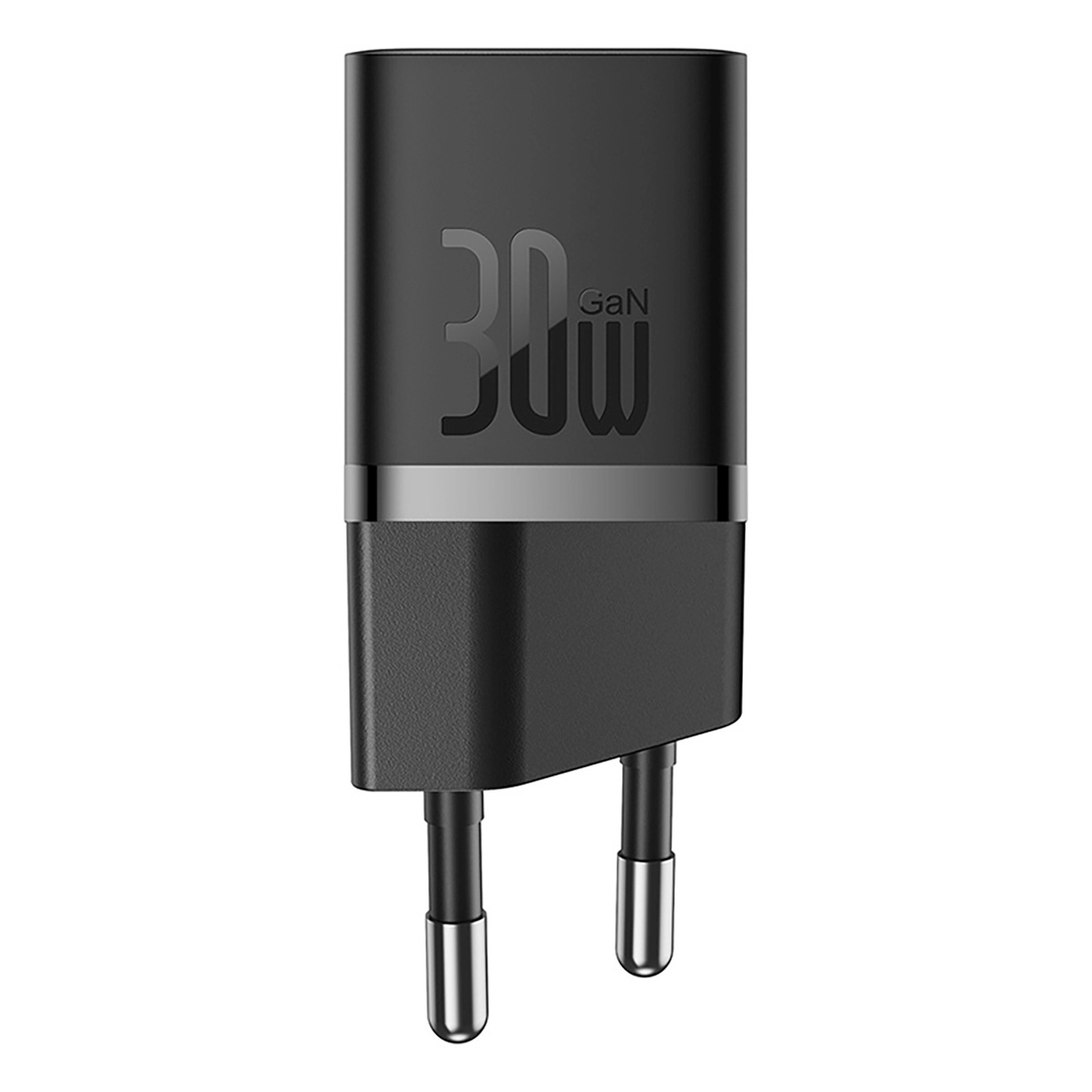 Gan5 30 W Usb-c Tinklo įkroviklis Su 100 W Usb-c Kabeliu - Juodas