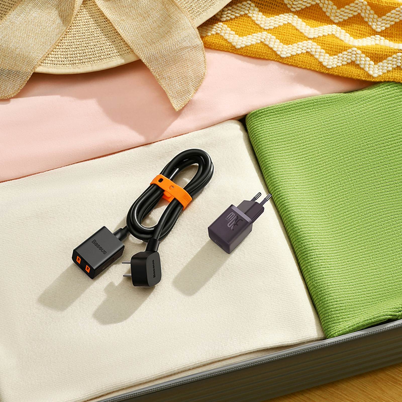 Usb-c Tinklo įkroviklis Gan5 30w Eu - Violetinės Spalvos