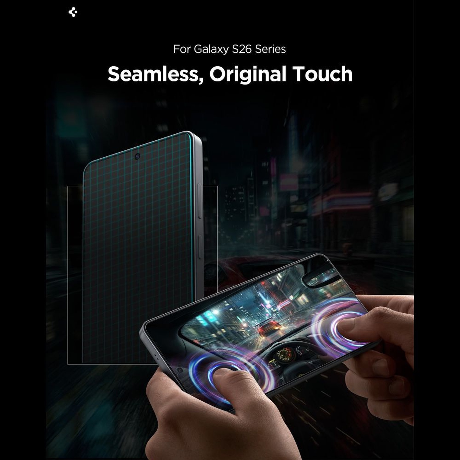 "samsung Galaxy S26+" Grūdintas Stiklas Su "glas.tr Ez Fit Pro Hd" Aplikatoriumi