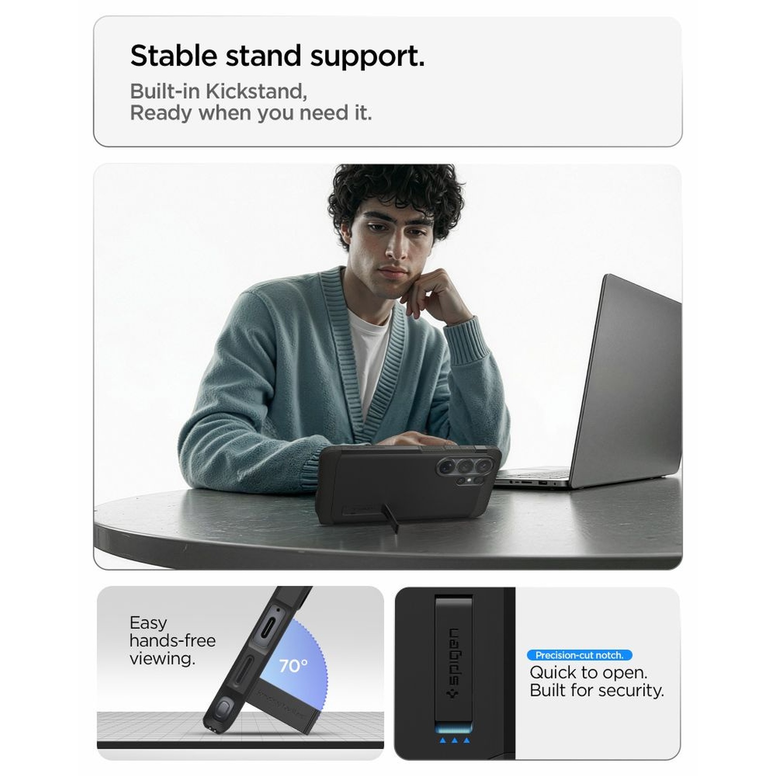 Dėklas "samsung Galaxy S26 Ultra Tough Armor Magsafe" - Juodas