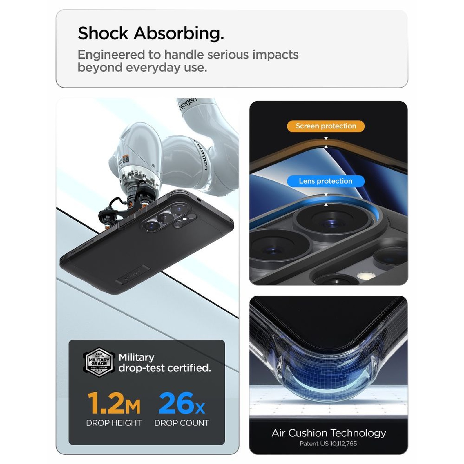 Dėklas "samsung Galaxy S26 Ultra Tough Armor Magsafe" - Juodas