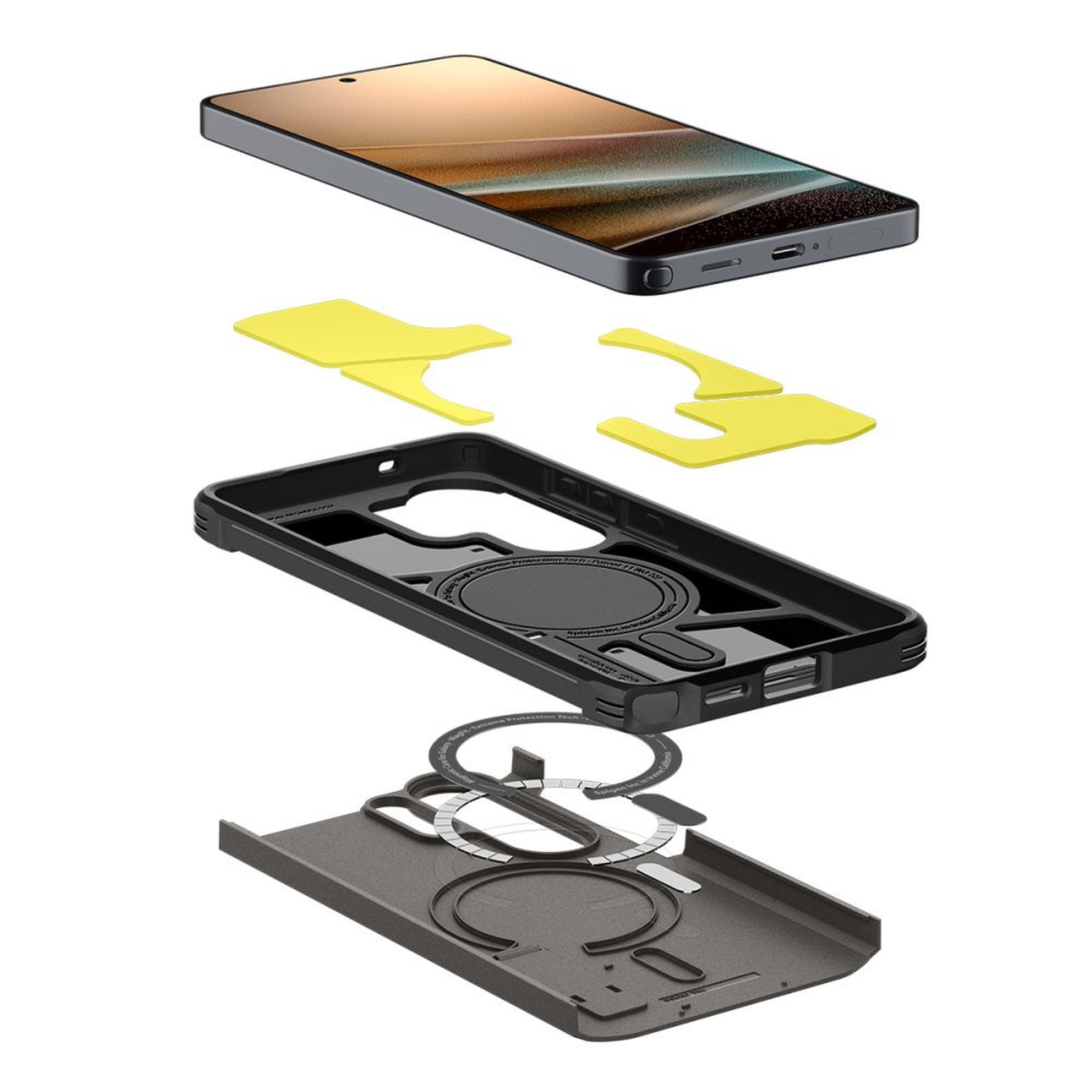 Dėklas "samsung Galaxy S26 Ultra Tough Armor Magsafe" - Pilkas
