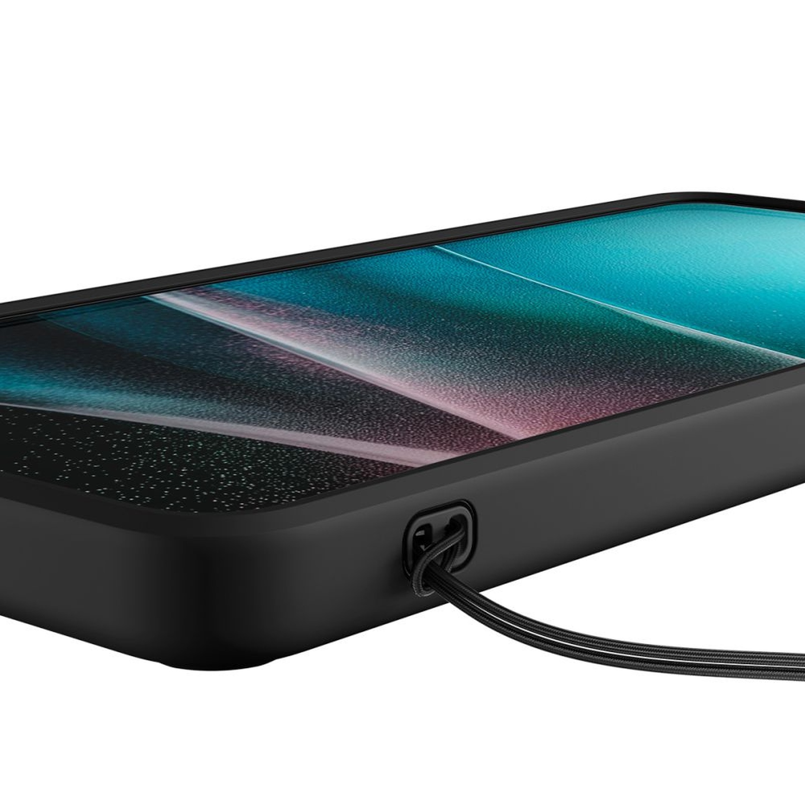Dėklas "samsung Galaxy S26 Ultra Ultra Hybrid Magsafe" - Skaidrus-juodas