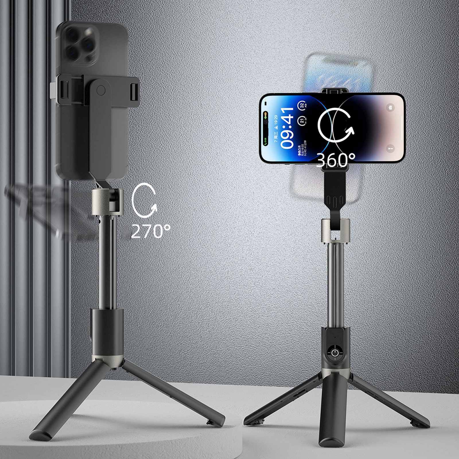 Selfie Lazda Su Trikoju "bluetooth" Nuotolinio Valdymo Pultas 1,1 M - Juoda