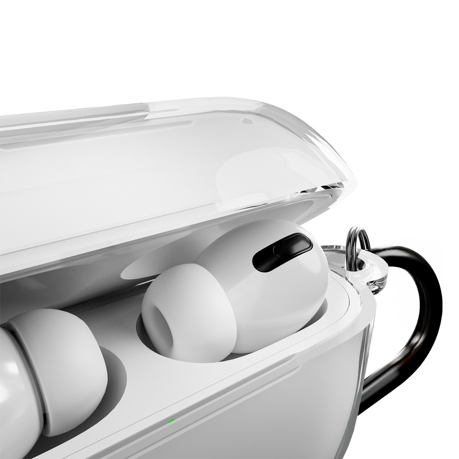 "airpods Pro 3 0.3 Nude" Dėklas - Skaidrus