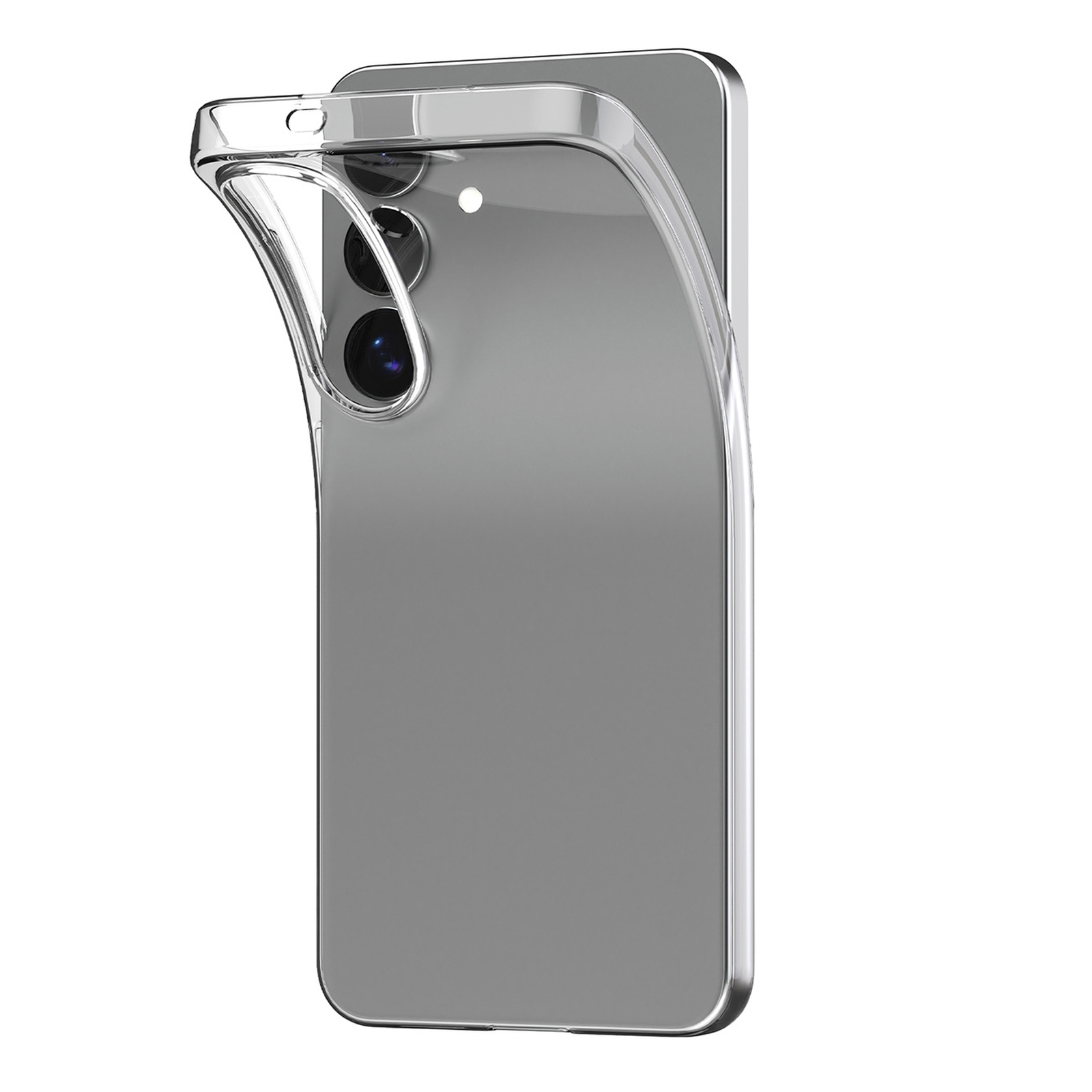 Silikoninis Dėklas "samsung Galaxy S25 03 Nude" - Skaidrus