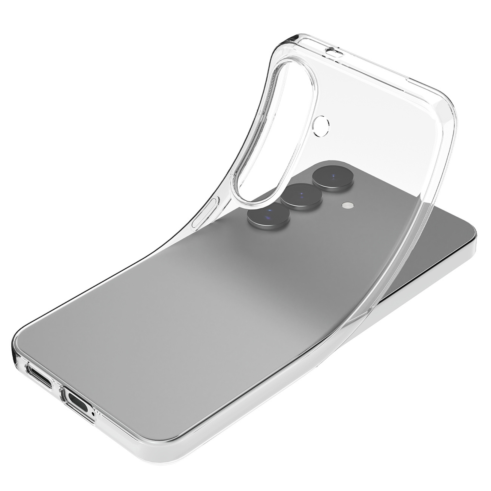Silikoninis Dėklas "samsung Galaxy S25 03 Nude" - Skaidrus