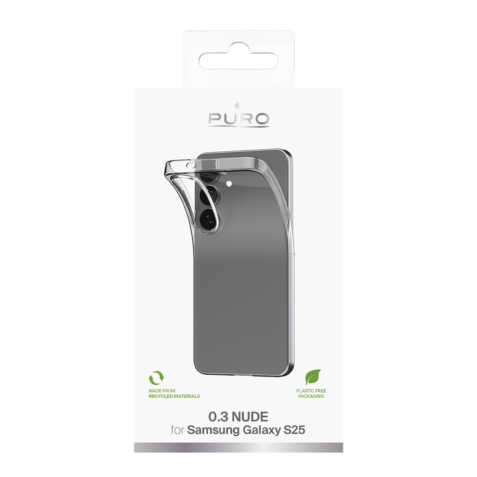 Silikoninis Dėklas "samsung Galaxy S25 03 Nude" - Skaidrus