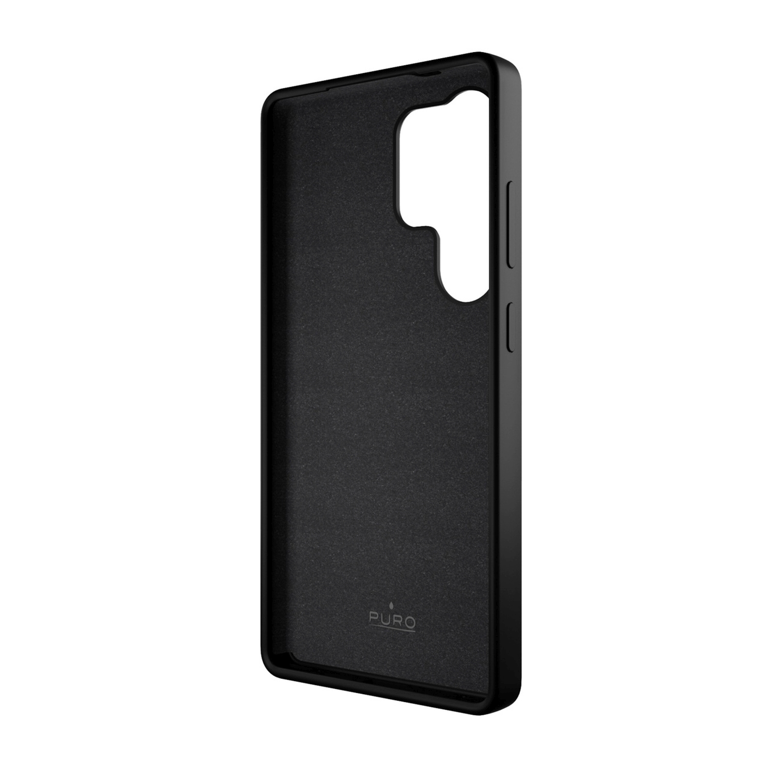 Silikoninė įmautė "samsung Galaxy S25 Ultra Icon" - Juoda