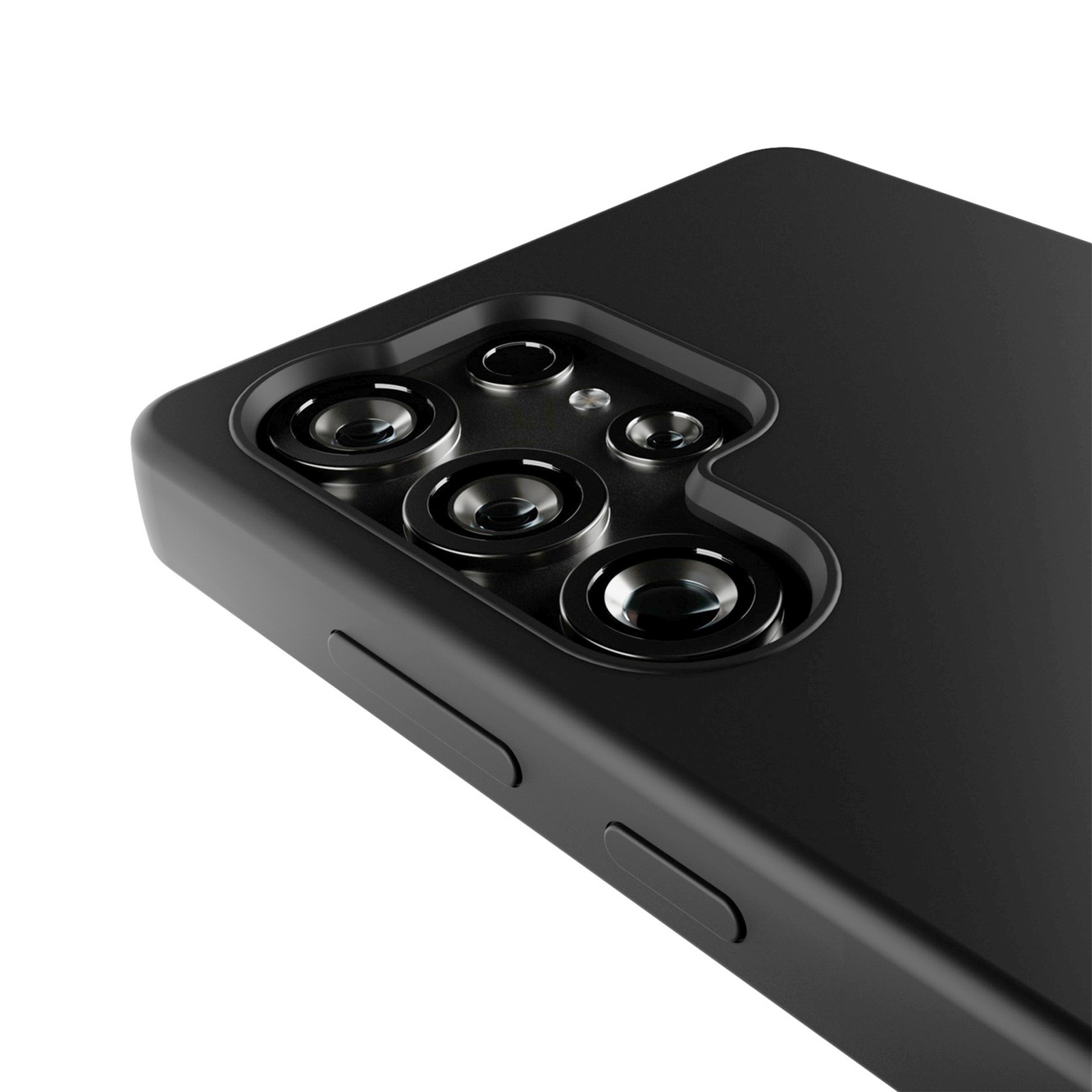 Silikoninė įmautė "samsung Galaxy S25 Ultra Icon" - Juoda