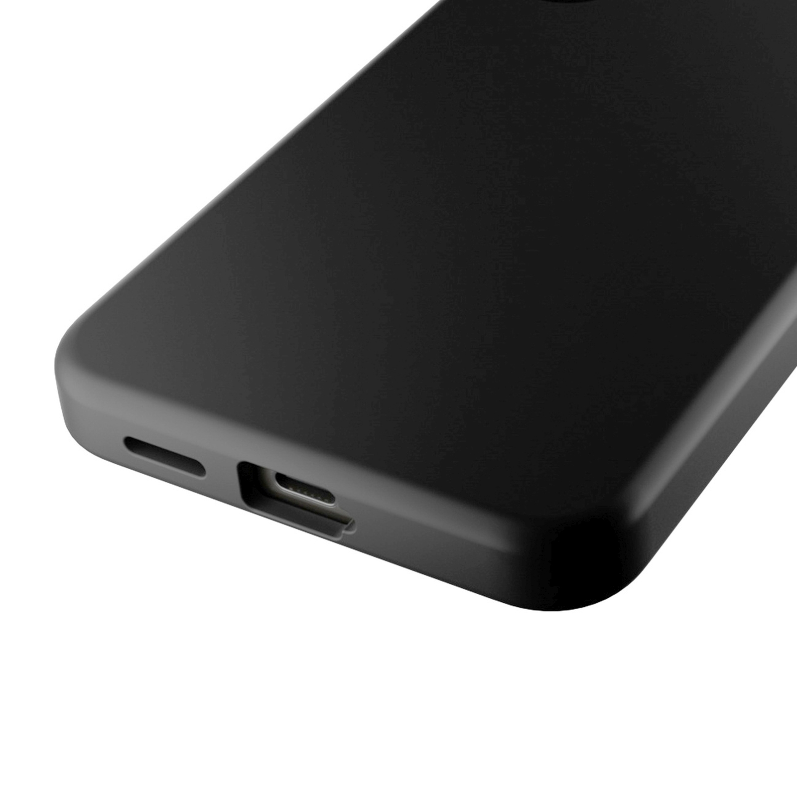 Silikoninis Dėklas "samsung Galaxy S25 Icon Magsafe" - Juodas