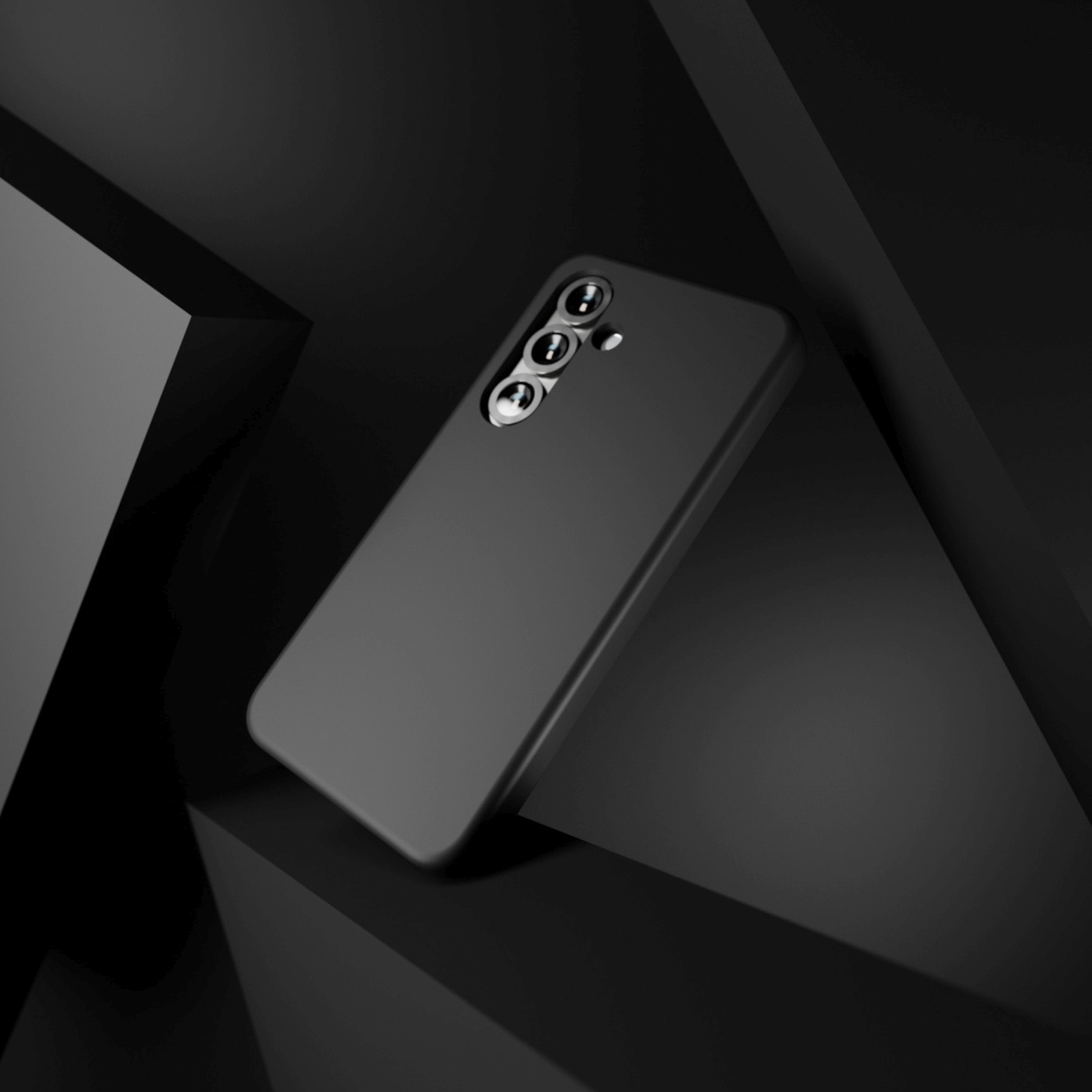 Silikoninis Dėklas "samsung Galaxy S25 Icon Magsafe" - Juodas