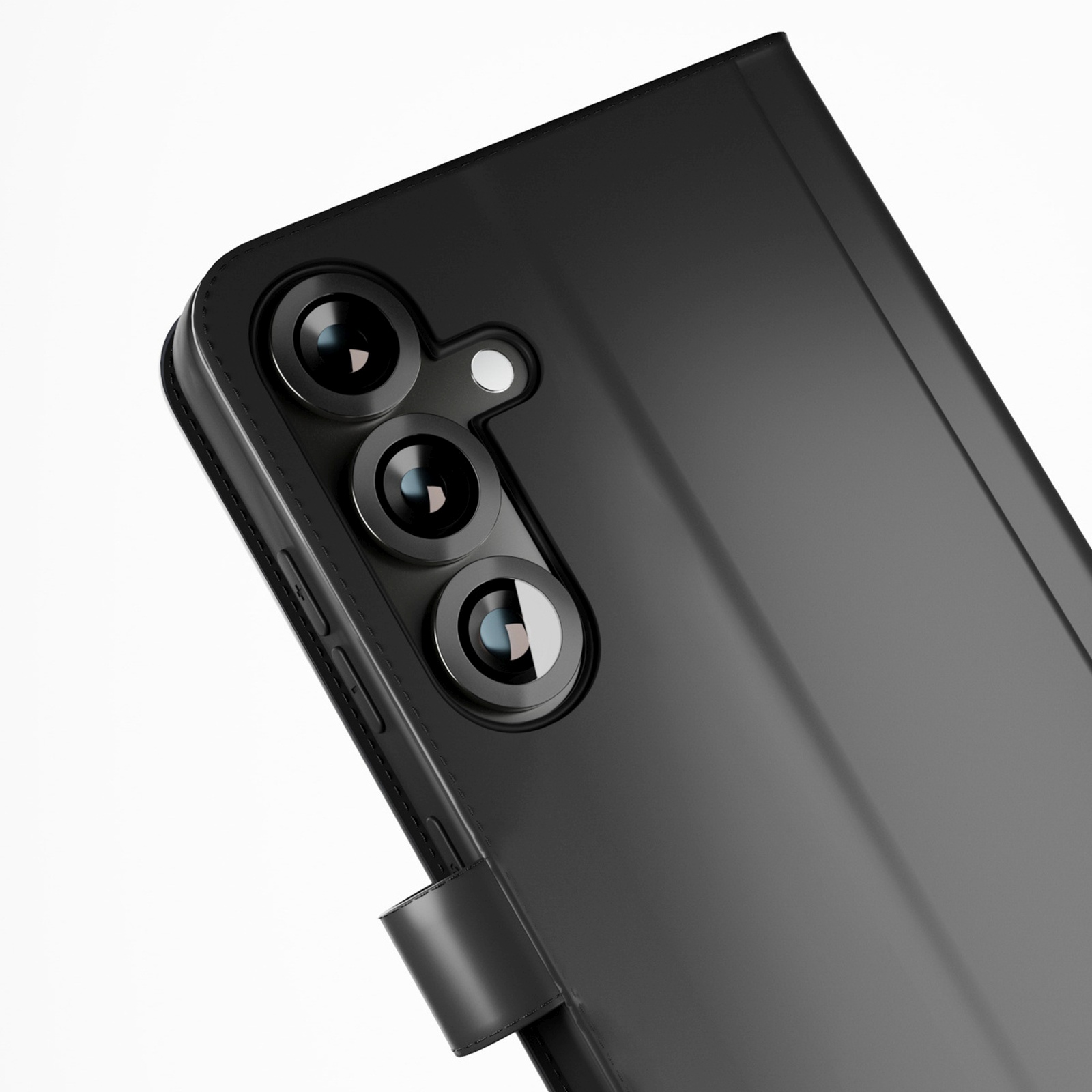 Eko Odos Dėklas Su Atvartu Ir Pinigine, Skirtas "samsung Galaxy S25+ Booklet Case" - Juodas