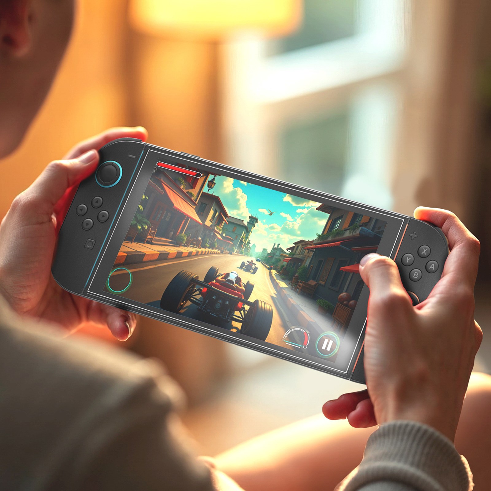 Grūdintas Stiklas, Skirtas "nintendo Switch 2 Radix Full Glass" - 2 Vnt.