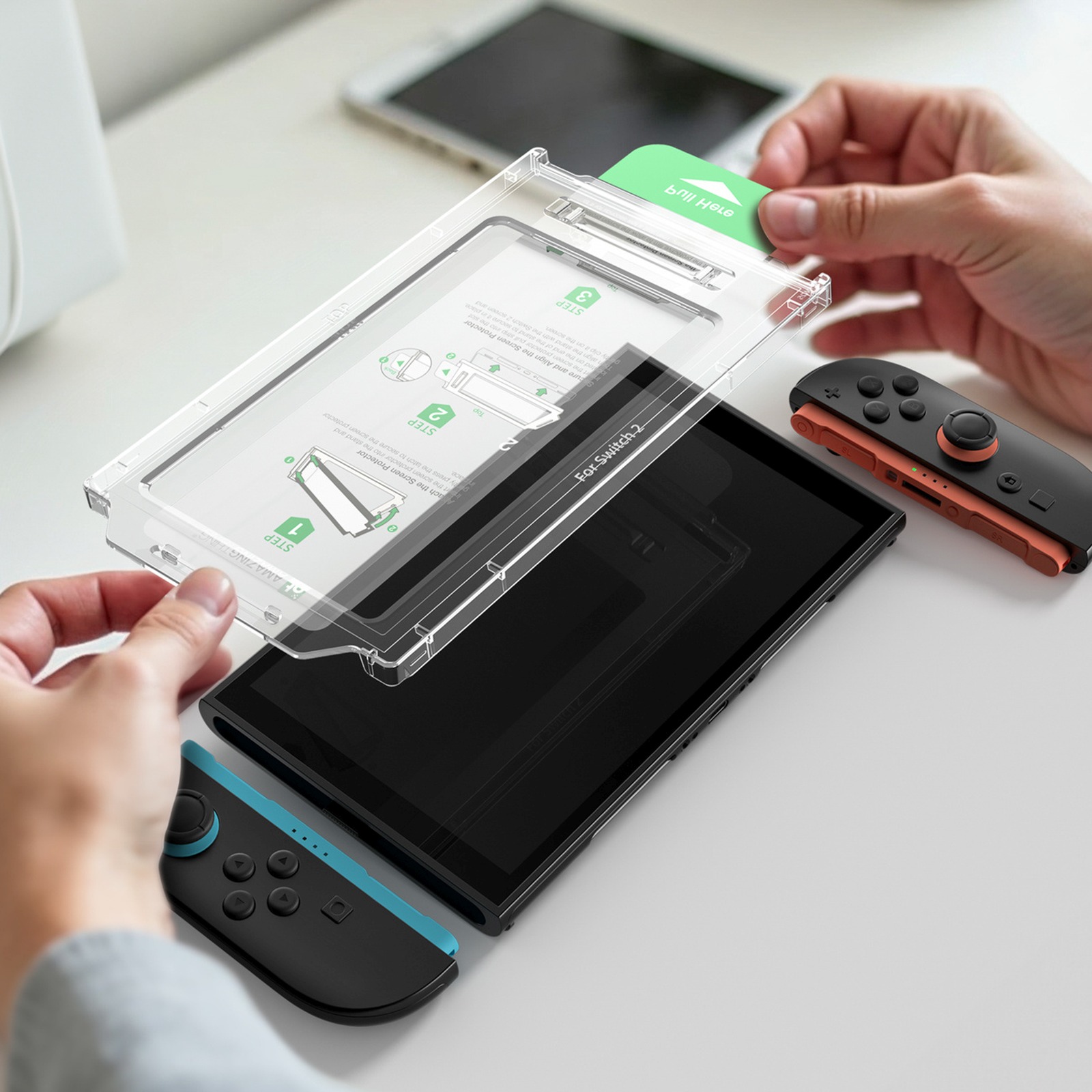 Grūdintas Stiklas, Skirtas "nintendo Switch 2 Radix Full Glass" - 2 Vnt.