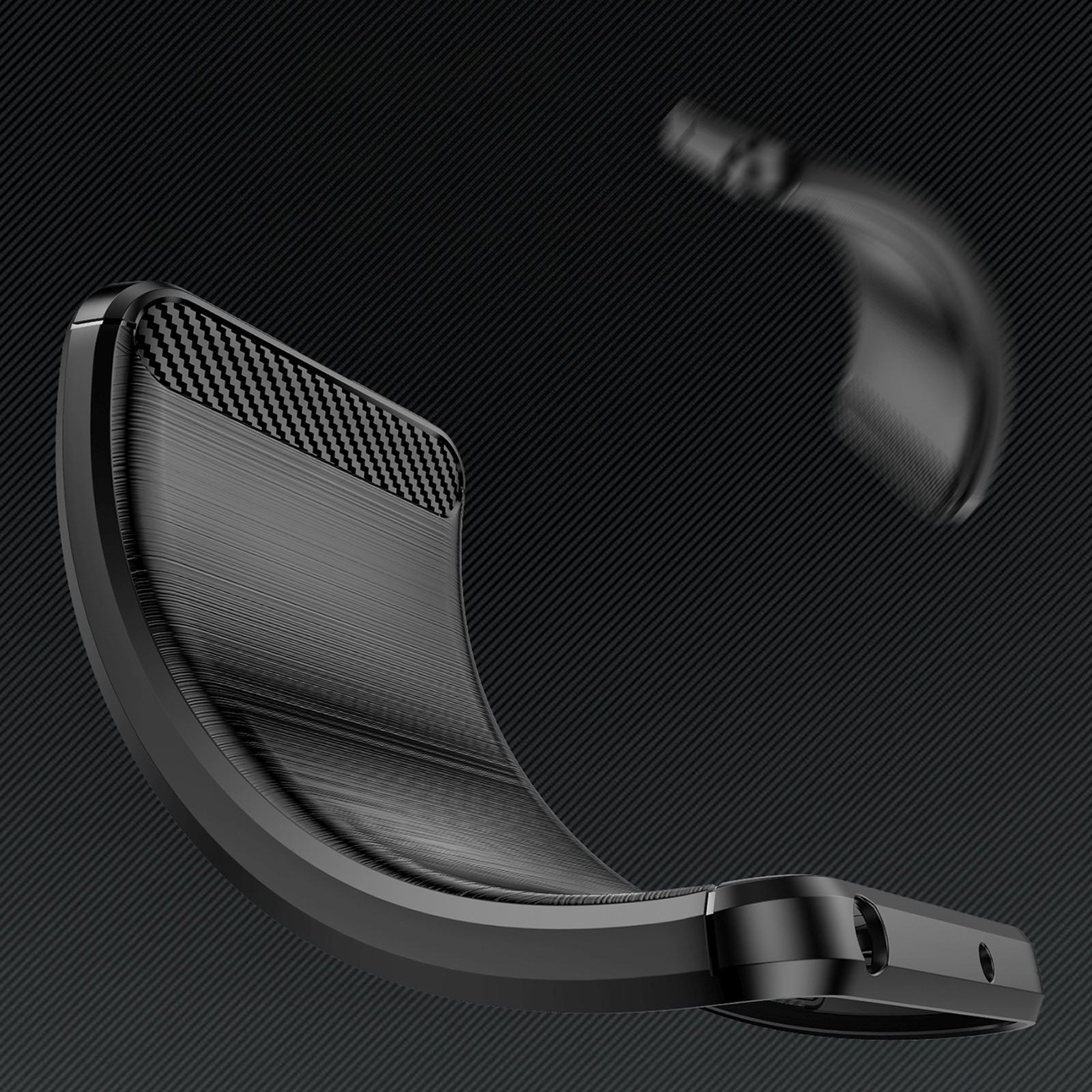 Dėklas Iphone 17 Carbon Case - Juodas