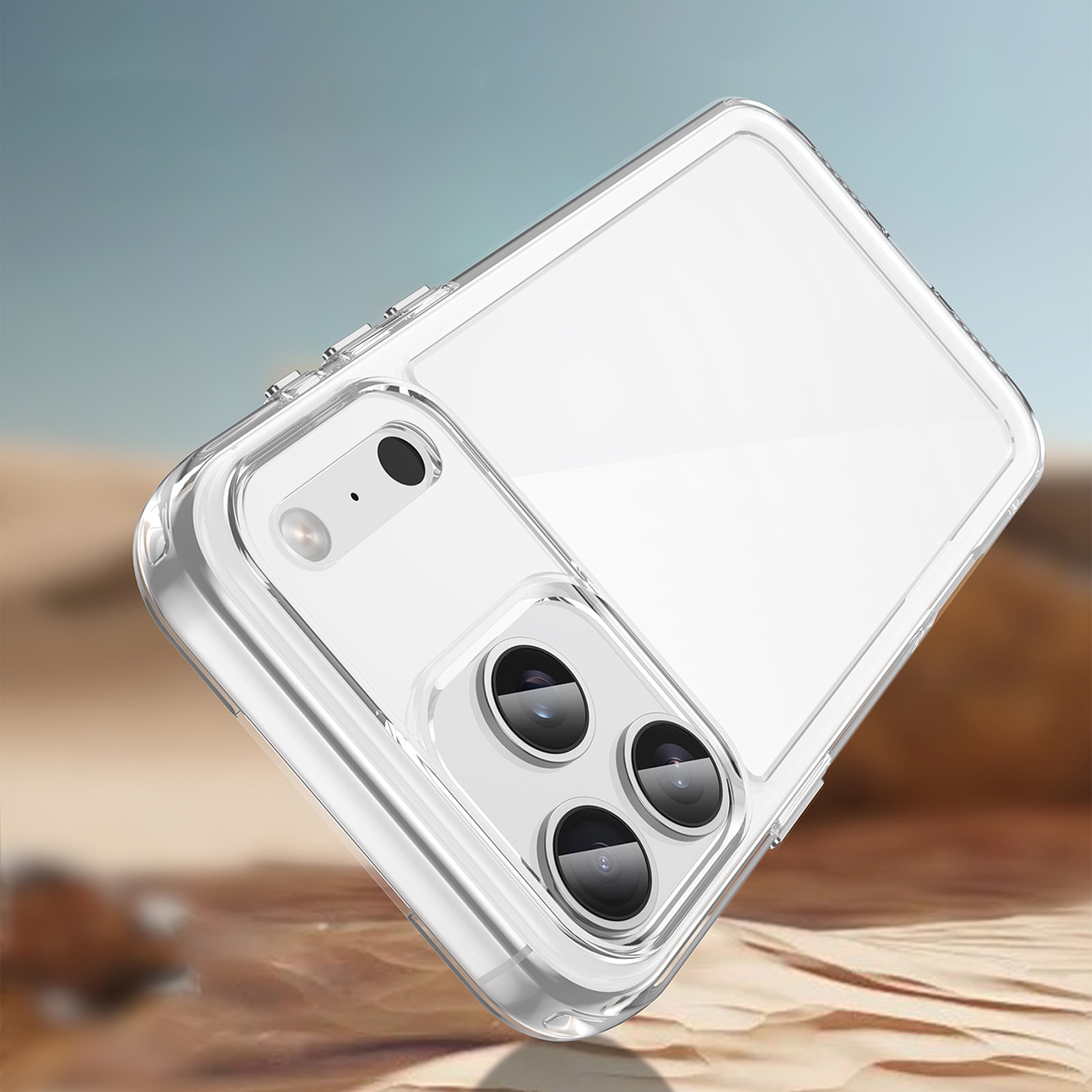 "iphone 17 Pro" Dėklas "outer Space" - Skaidrus