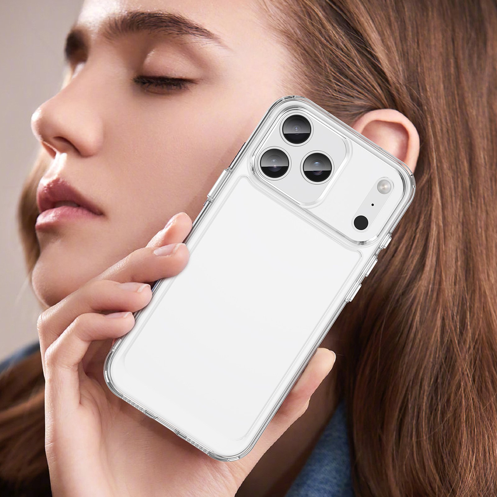 "iphone 17 Pro" Dėklas "outer Space" - Skaidrus