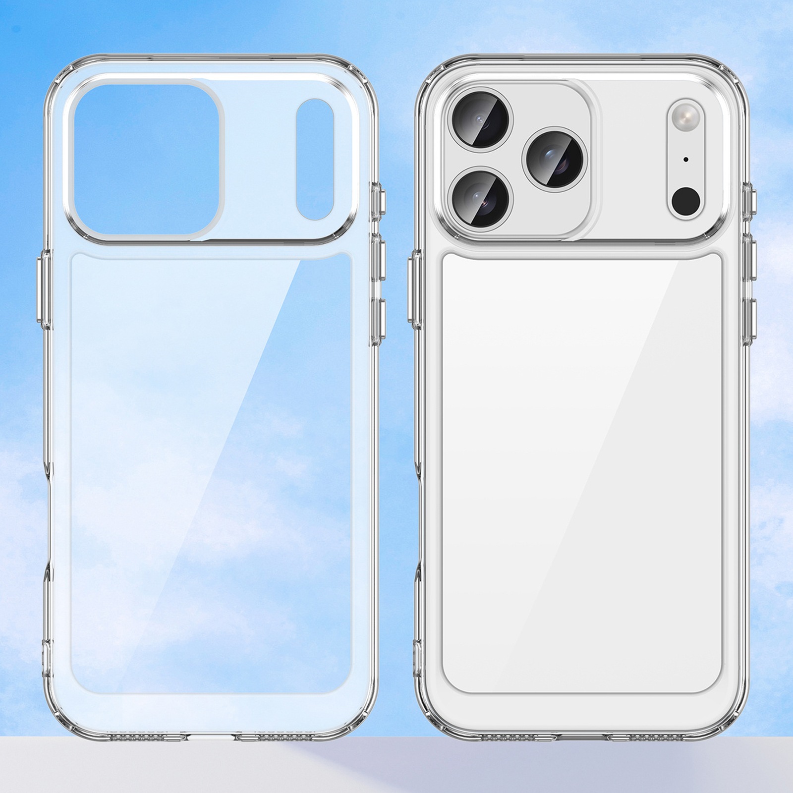 "iphone 17 Pro" Dėklas "outer Space" - Skaidrus