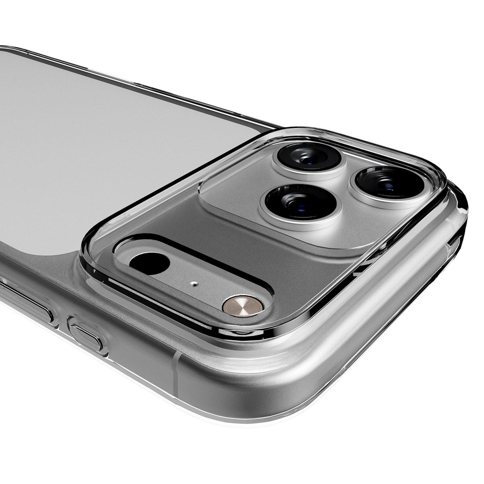 Dėklas "iphone 17 Pro 0.3 Nude Ultra-slim Tpu" - Skaidrus