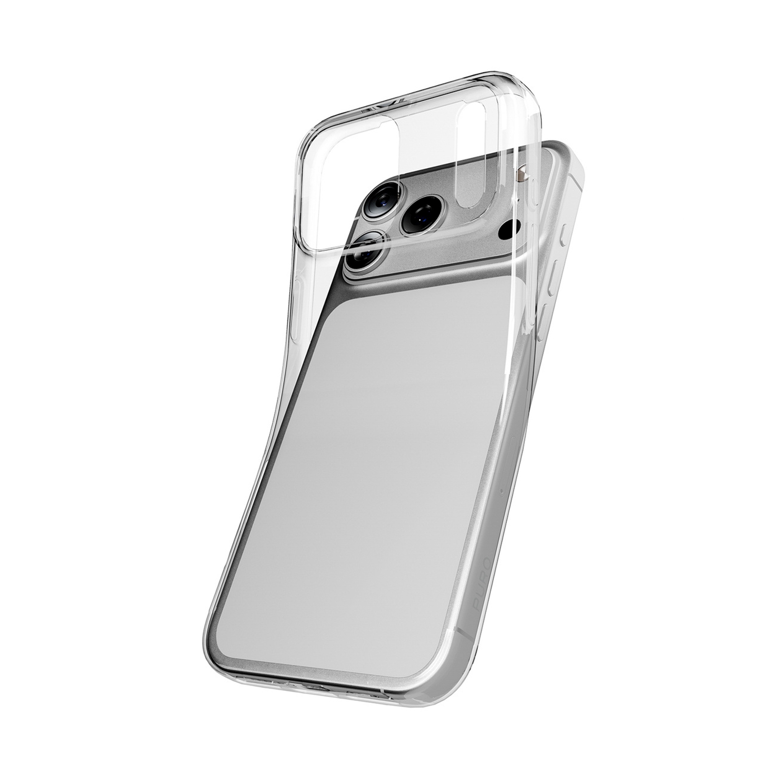 Dėklas "iphone 17 Pro 0.3 Nude Ultra-slim Tpu" - Skaidrus