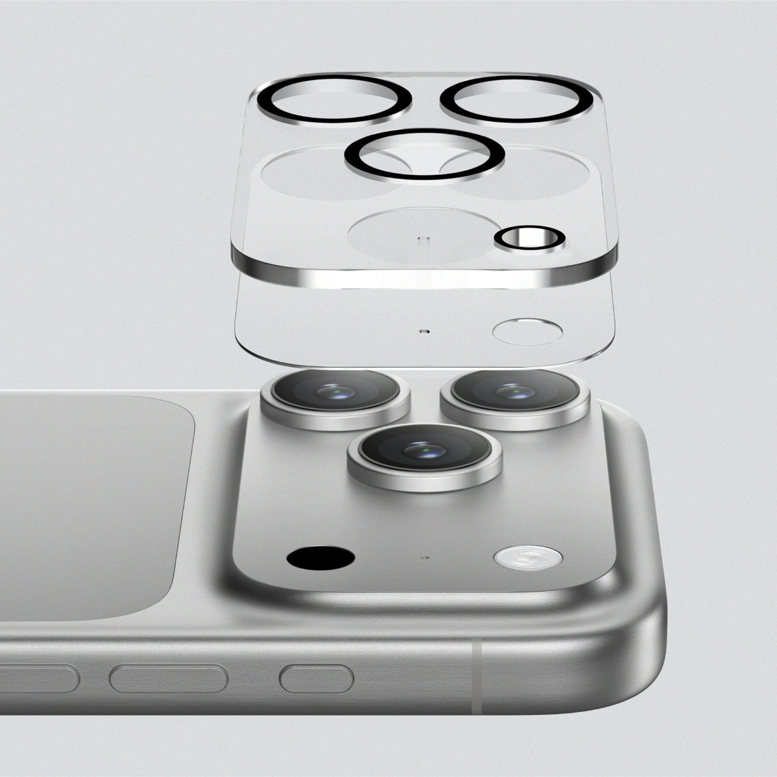 Apsauginis Stiklas Kameros Saloje Iphone 17 Pro Full Lens Glass