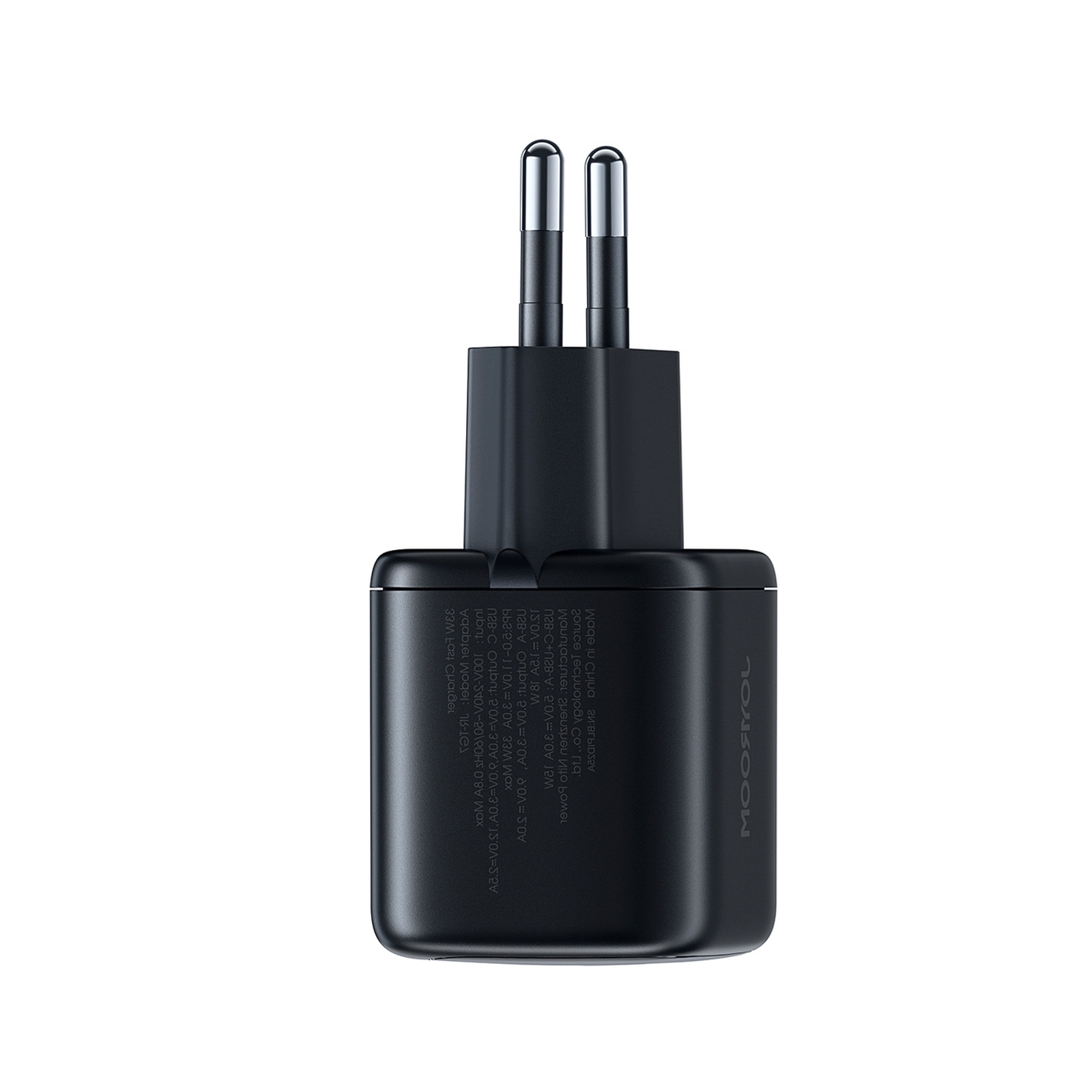 Usb-a Usb-c Tinklo įkroviklis Su Usb-c Kabeliu - "iphone Lightning" 33 W - Juodas
