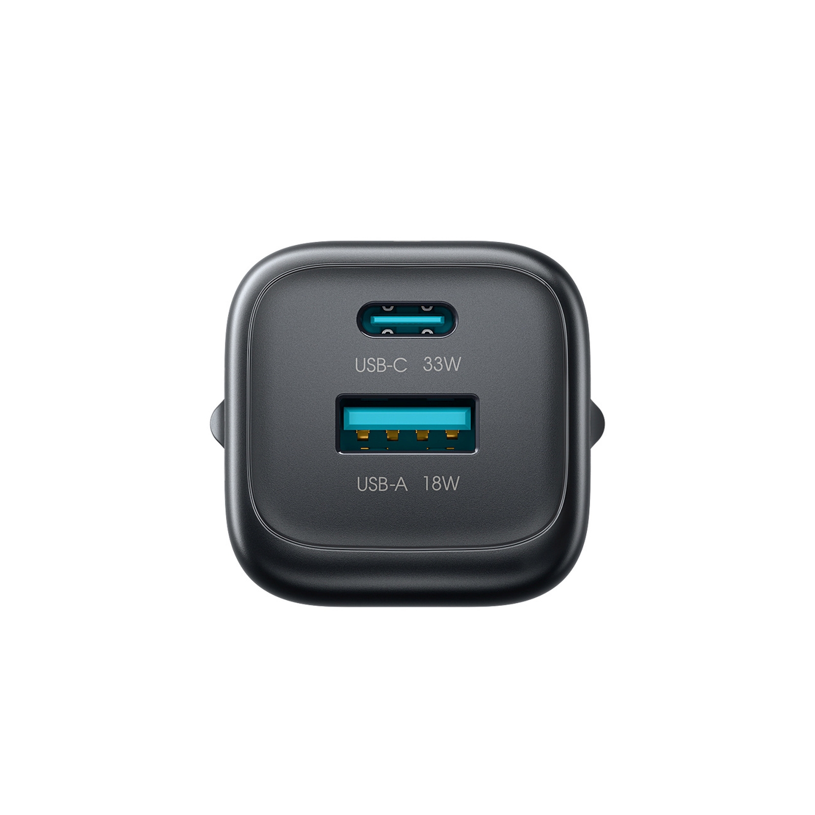 Usb-a Usb-c Tinklo įkroviklis Su Usb-c Kabeliu - "iphone Lightning" 33 W - Juodas