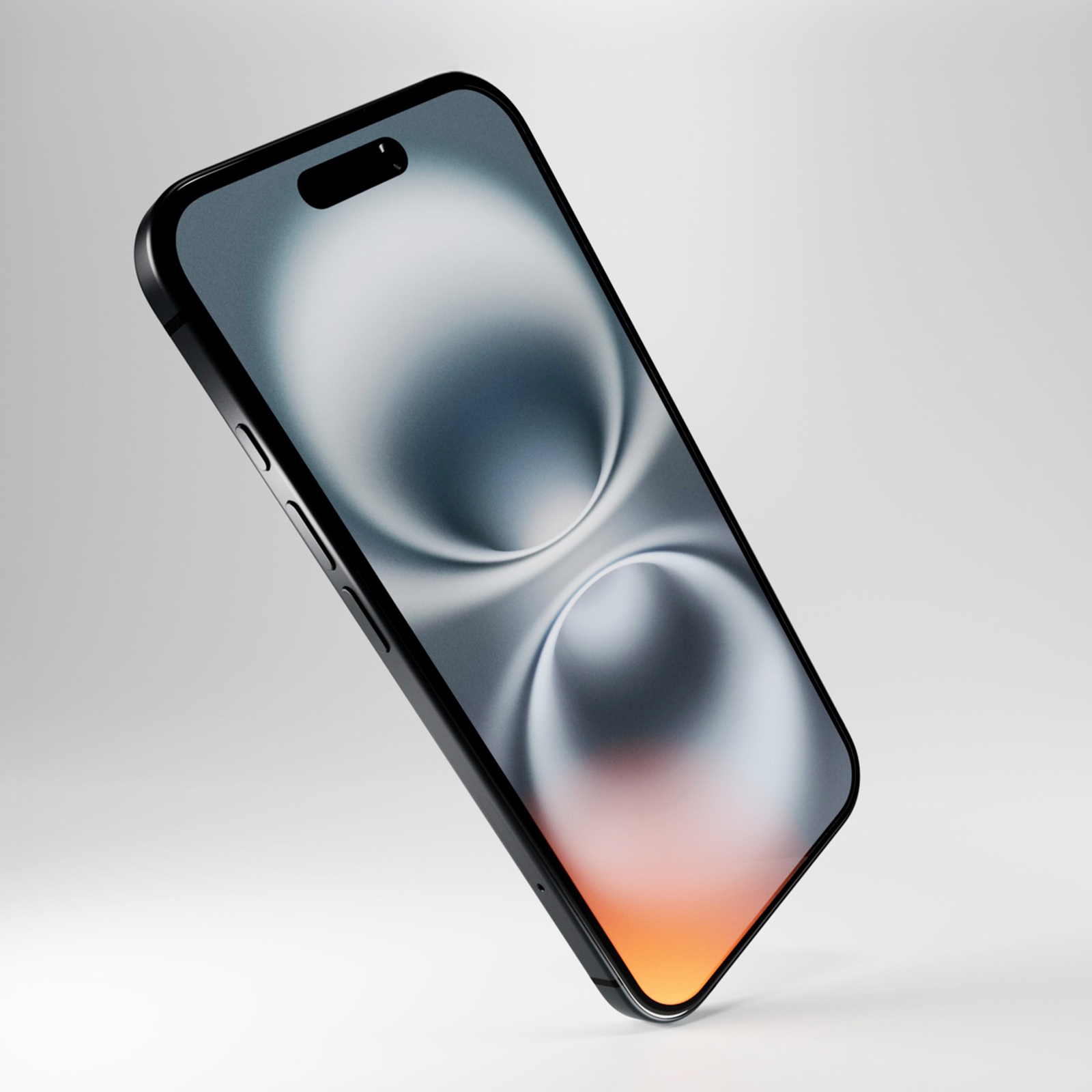 Hibridinis Stiklas Su Juodu Rėmeliu, Skirtas "iphone 16 Plus" / "iphone 15 Pro Max" / "iphone 15 Plus" Lankstus Stiklas D3o