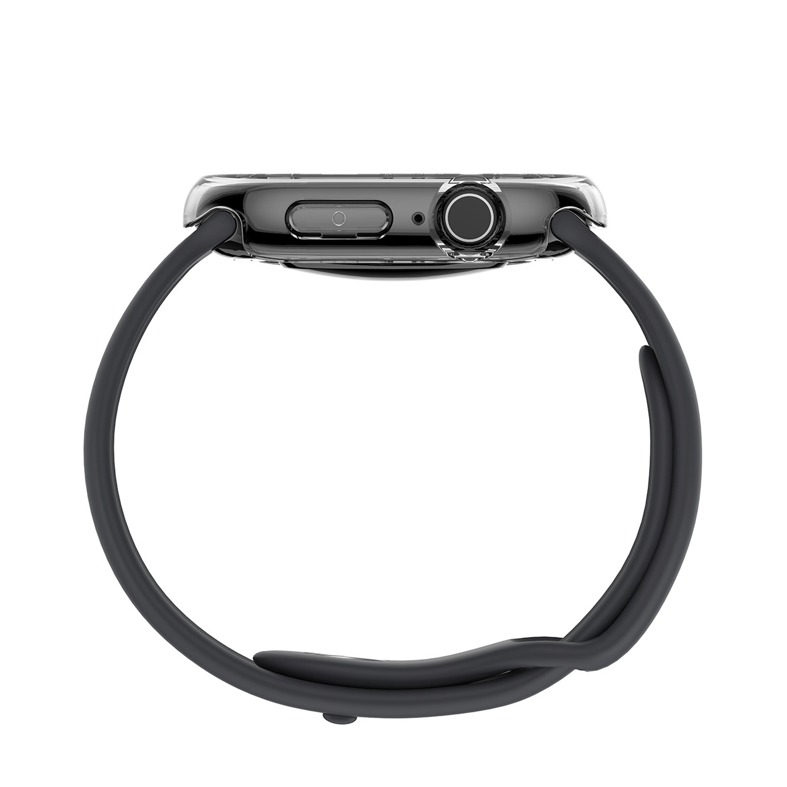 "apple Watch" 46 Mm Minimalus Dėklas - Skaidrus
