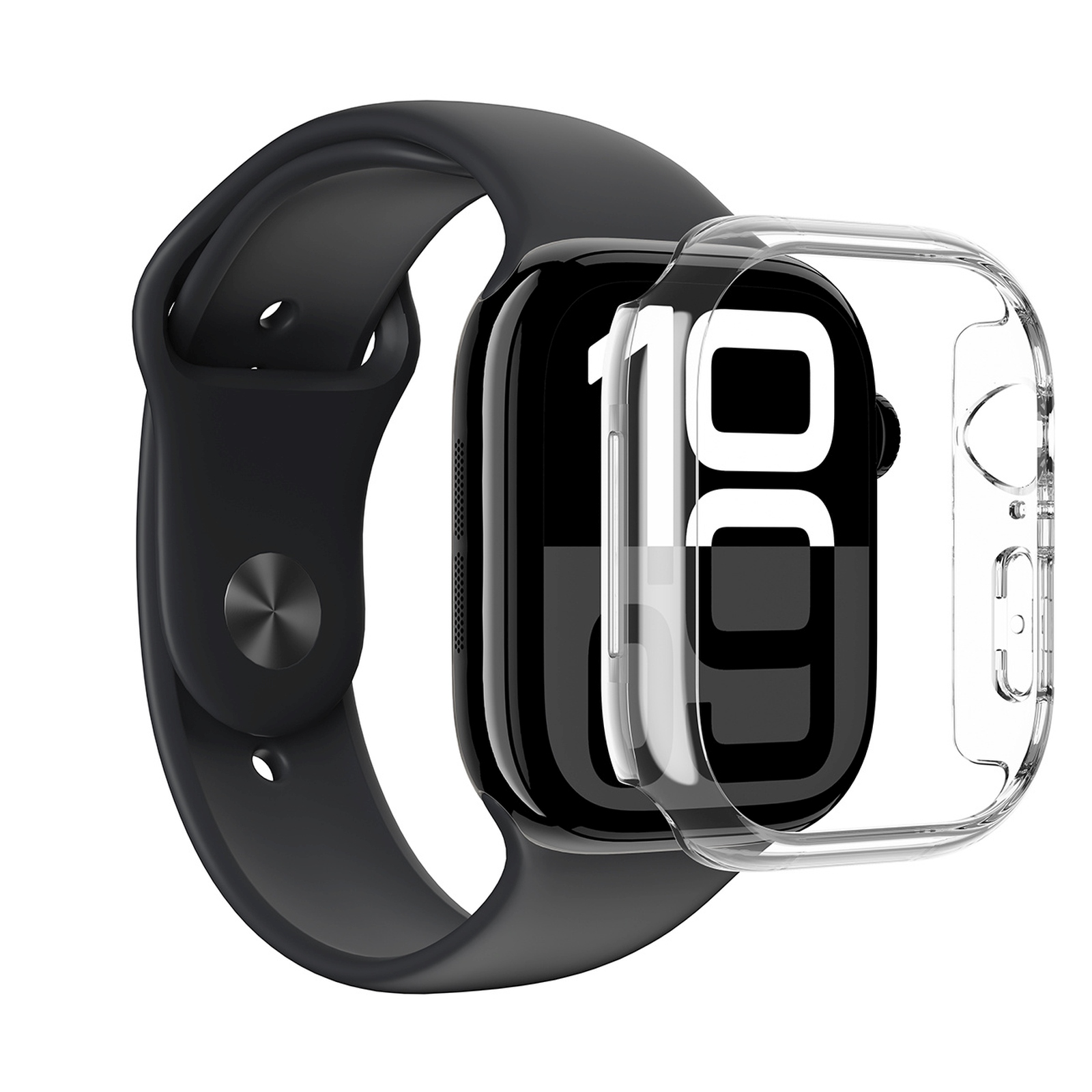 "apple Watch" 46 Mm Minimalus Dėklas - Skaidrus