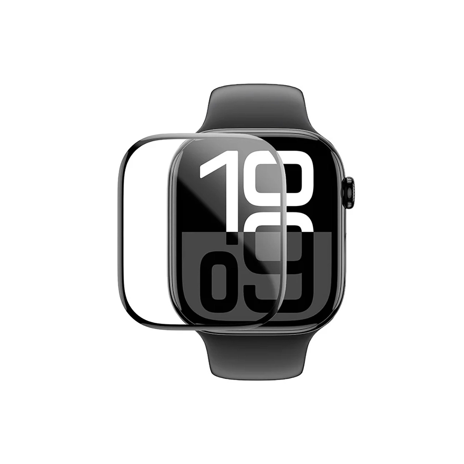 Apsauginė Plėvelė Su Juodu Rėmeliu, Skirta "apple Watch" 42 Mm "radix Film