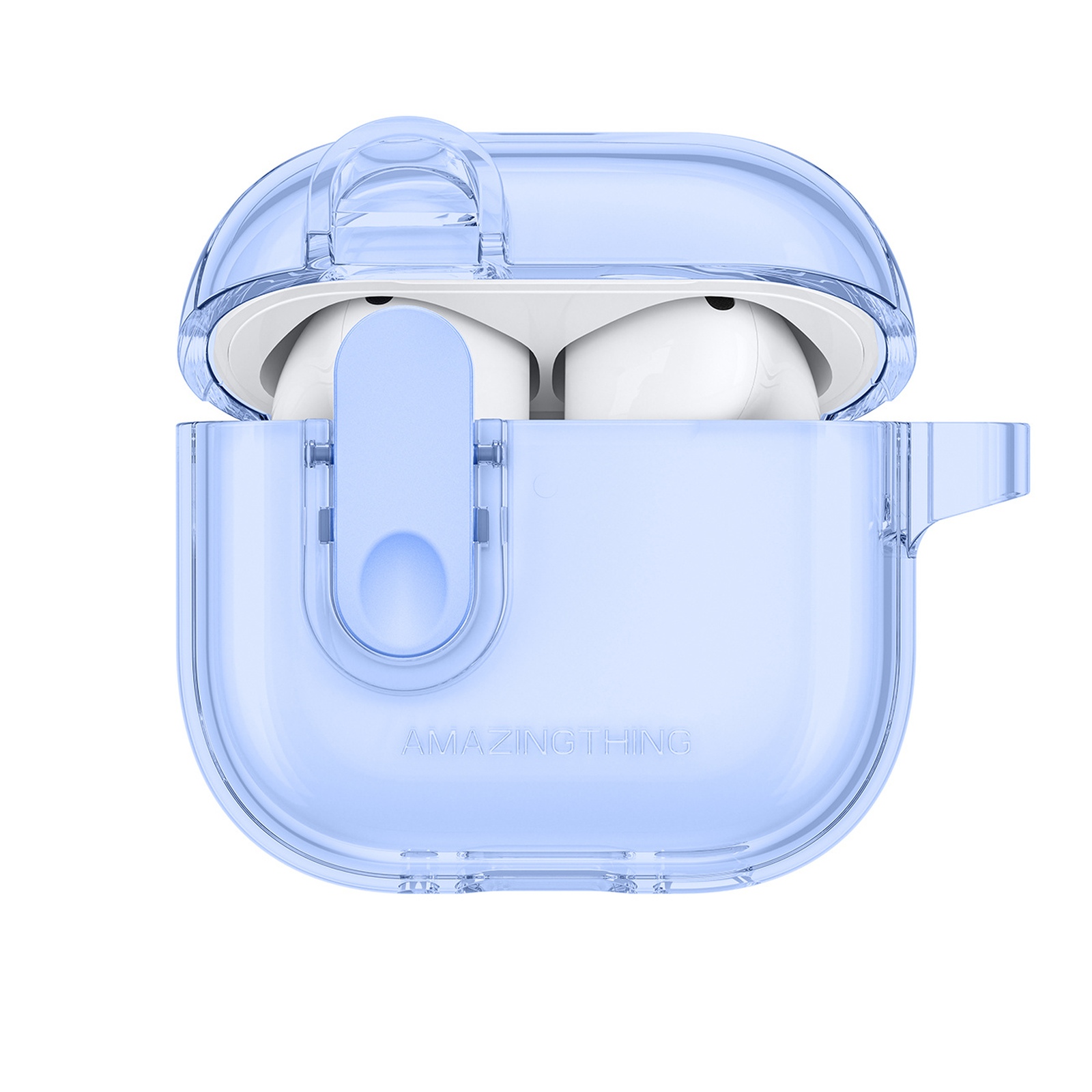 Minimalus "airpods 4" Dėklas - Mėlynas