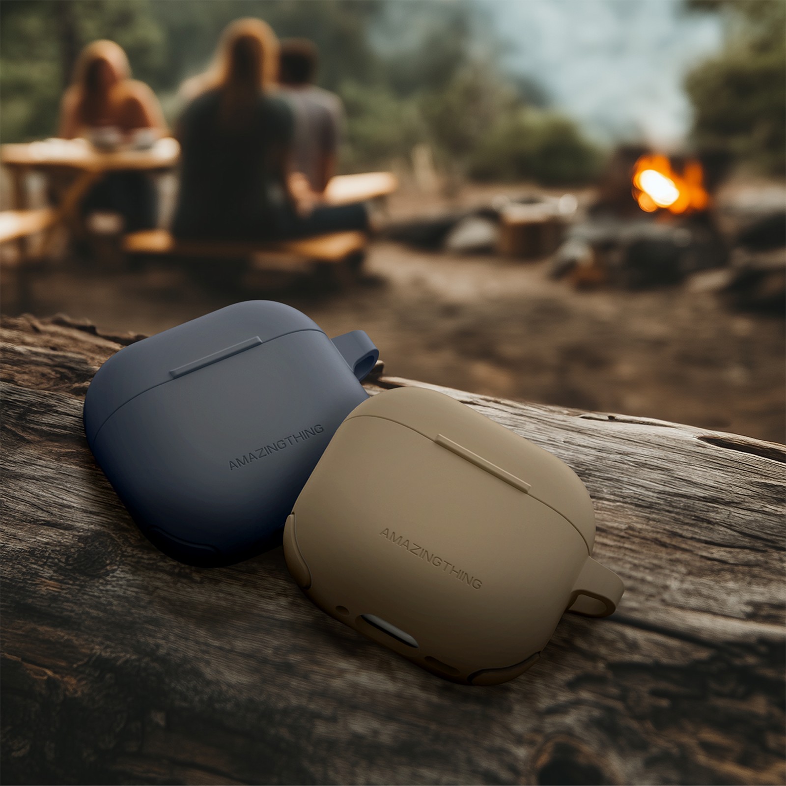 "airpods 4 Omni" Dėklas - Juodas