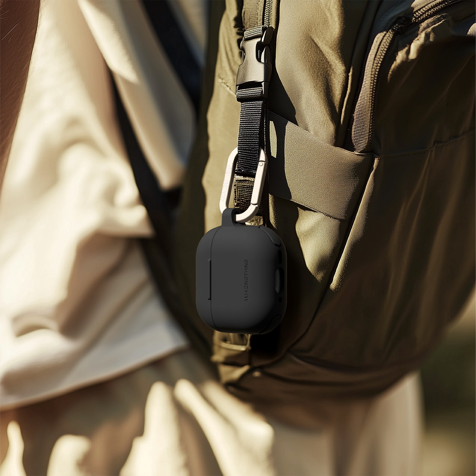 "airpods 4 Omni" Dėklas - Juodas